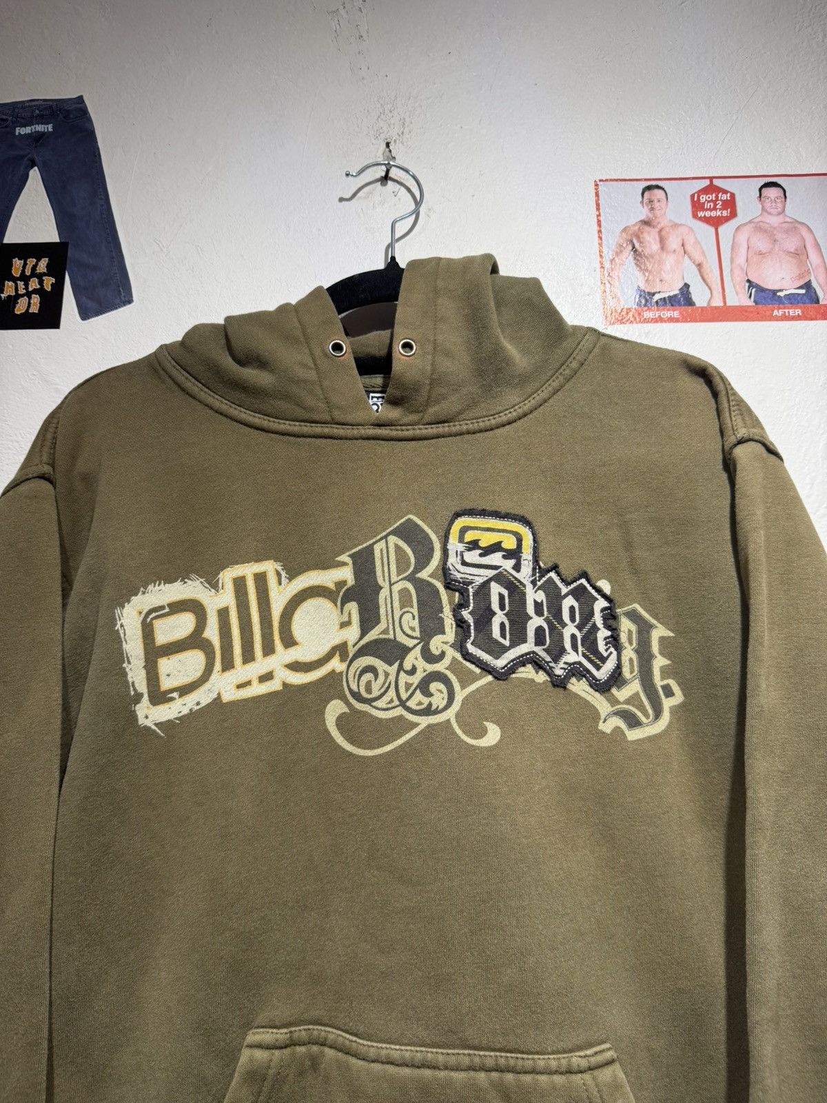 Billabong Vintage Y2k Billabong hoodie Size US S / EU 44-46 / 1 - 4 Thumbnail