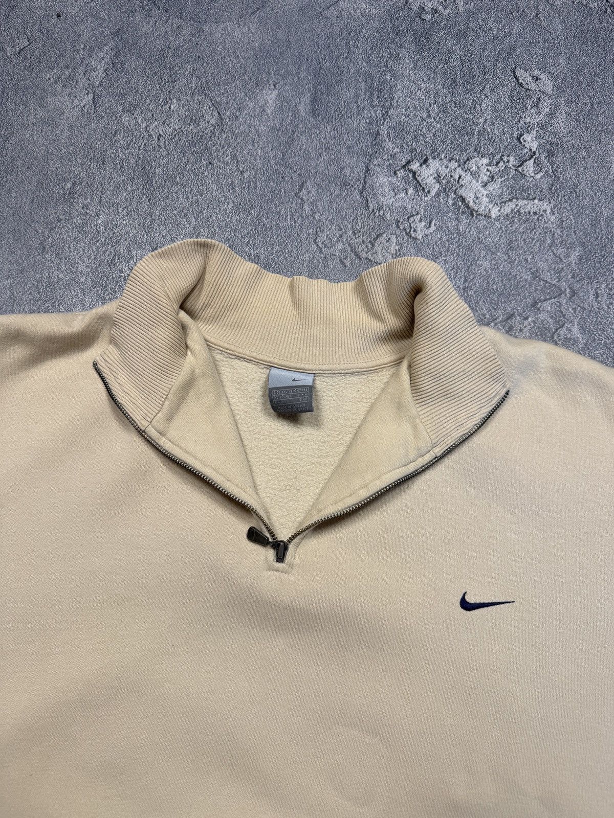 Nike Vintage Nike 1/4 Zip Y2K Basic Sweatshirt Boxy Hoodie Size US XXL / EU 58 / 5 - 7 Thumbnail