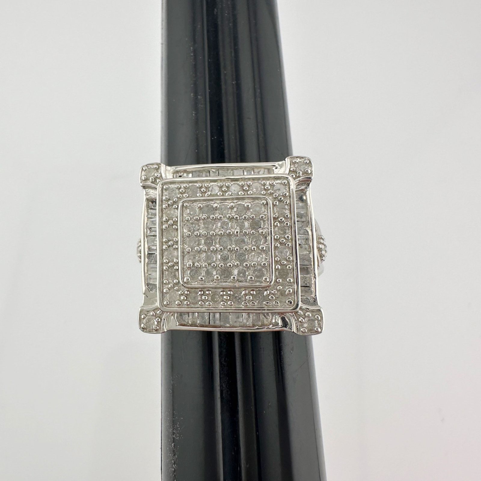 Other Elegant Princess Cut 1.00 Carat Diamond Ring - Size 7.25 Size ONE SIZE - 15 Thumbnail