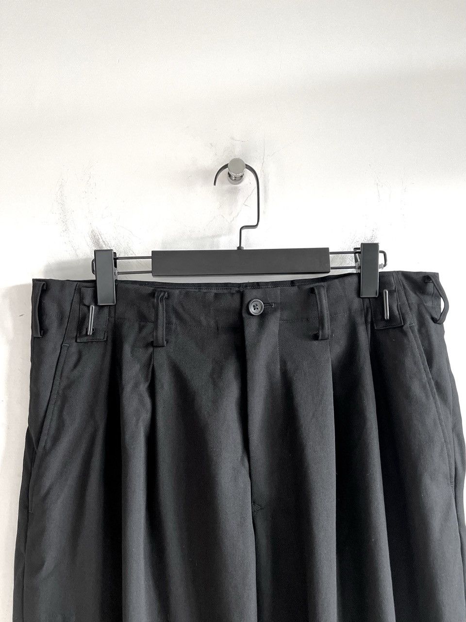 Yohji Yamamoto Yohji Yamamoto Pour Homme W/Gabardine Side Button 2Tuck Pant Size US 32 / EU 48 - 3 Thumbnail