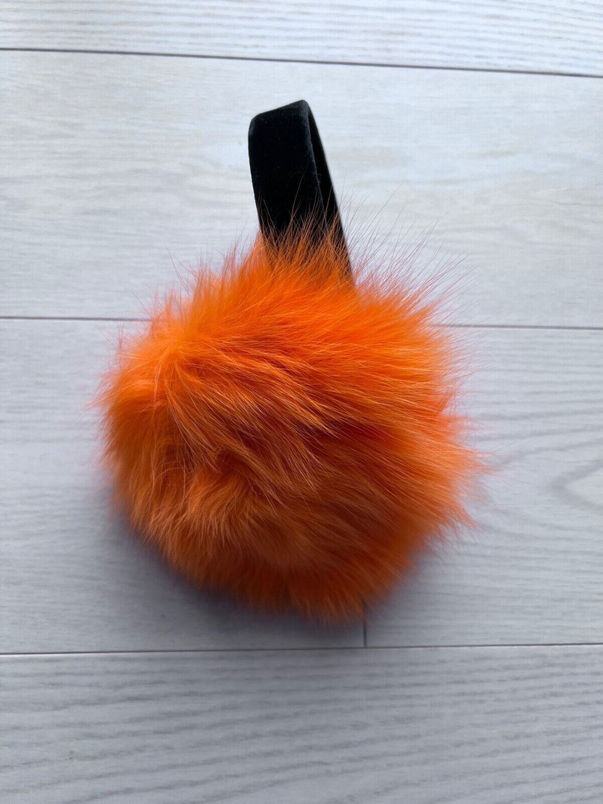 Other Sable Originals Fox Fur Foldable Ear Muffs Orange Size ONE SIZE - 2 Thumbnail