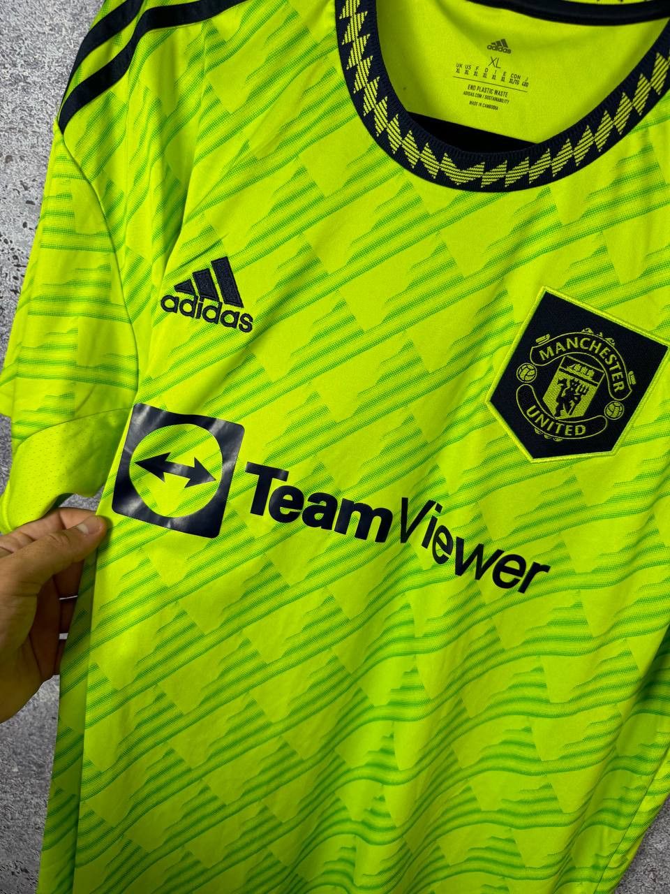 Adidas Manchester United 2022/23 Third Adidas Soccer Jersey XL Size Size US XL / EU 56 / 4 - 8 Thumbnail