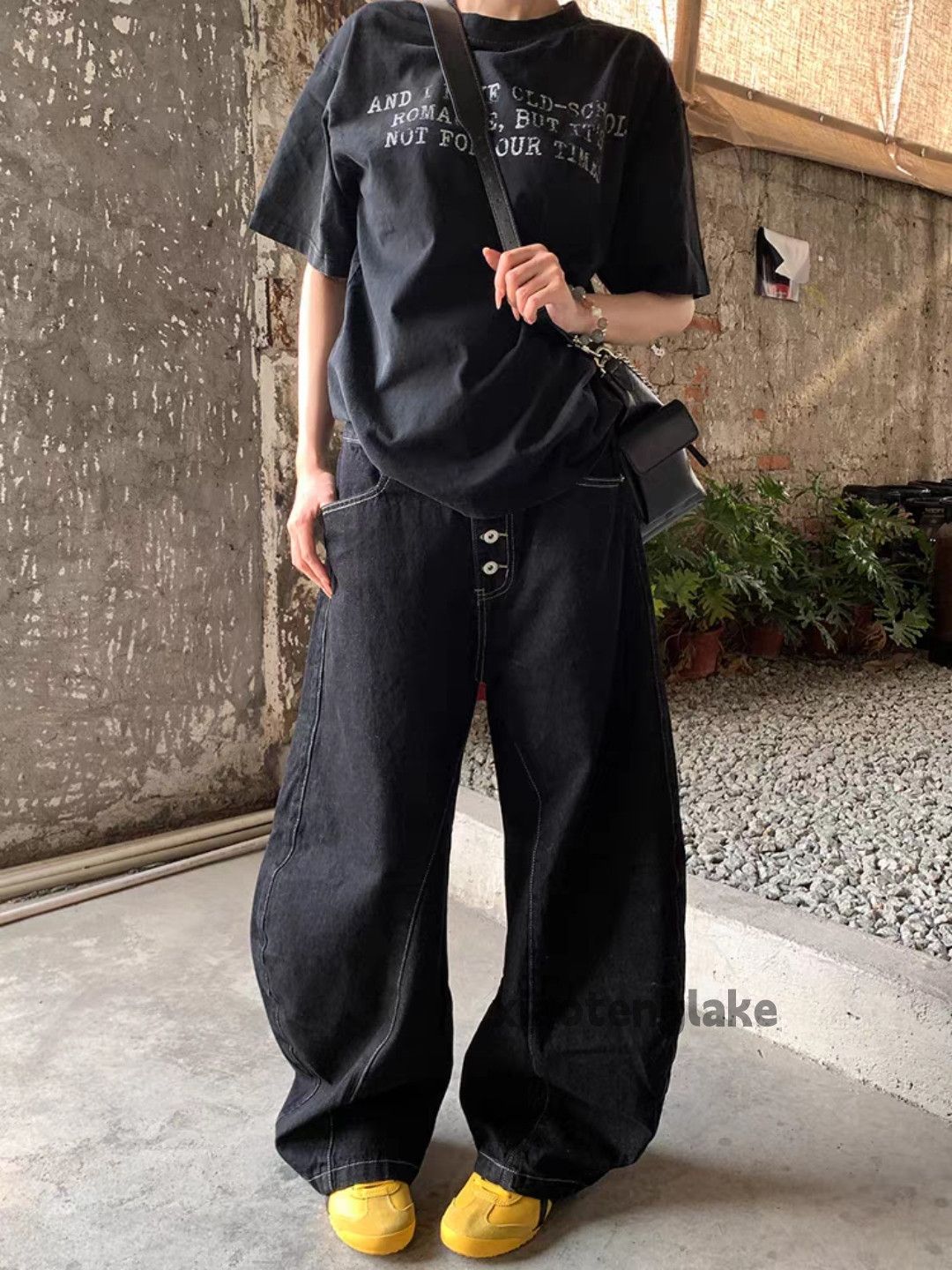 Jean Utility loose baggy skate hiphop yuppie flared pants Size US 32 / EU 48 - 3 Thumbnail