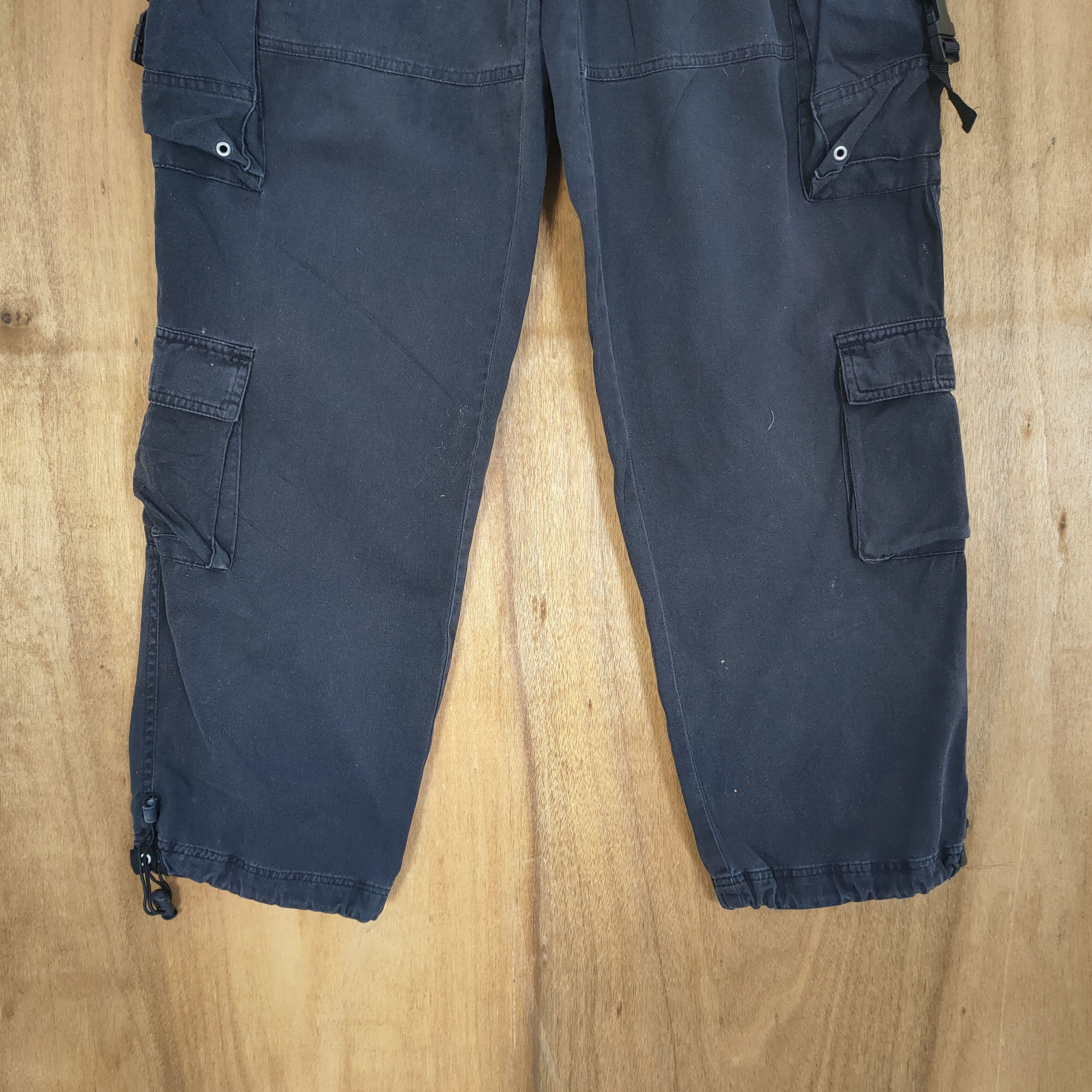 Japanese Brand JAPANESE BRAND BLACK MULTIPOCKET CARGO PANTS Size US 30 / EU 46 - 4 Thumbnail