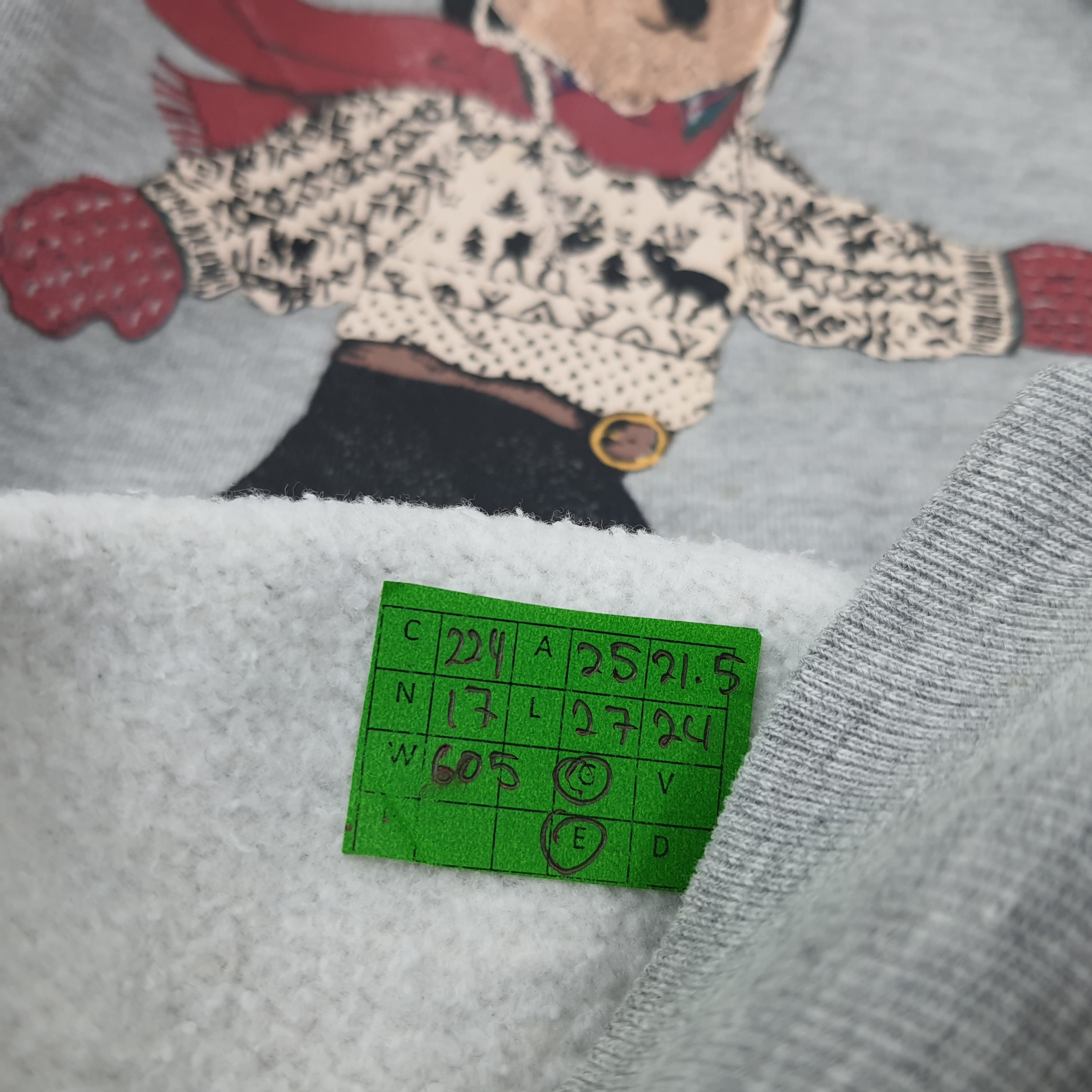 Polo Ralph Lauren Vintage Polo Bear by Ralph Lauren Hoodie C224N17 Size US XL / EU 56 / 4 - 8 Thumbnail