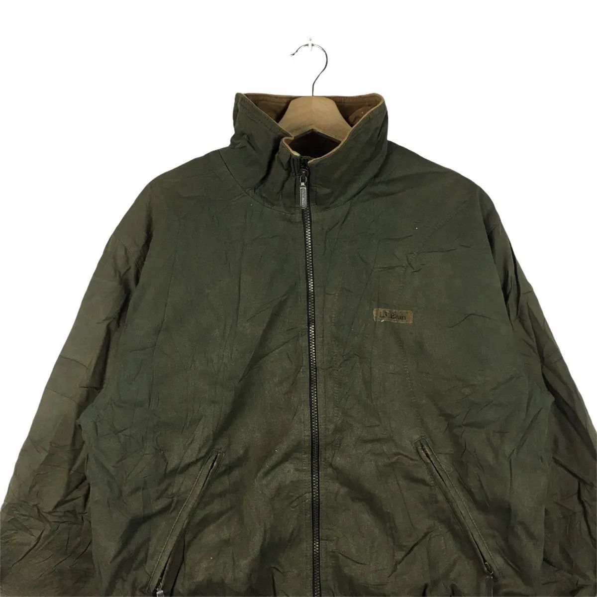 L.L. Bean Vtg L.L. BEAN Jacket Parka Trench Sweater Windbreake Size US M / EU 48-50 / 2 - 2 Thumbnail