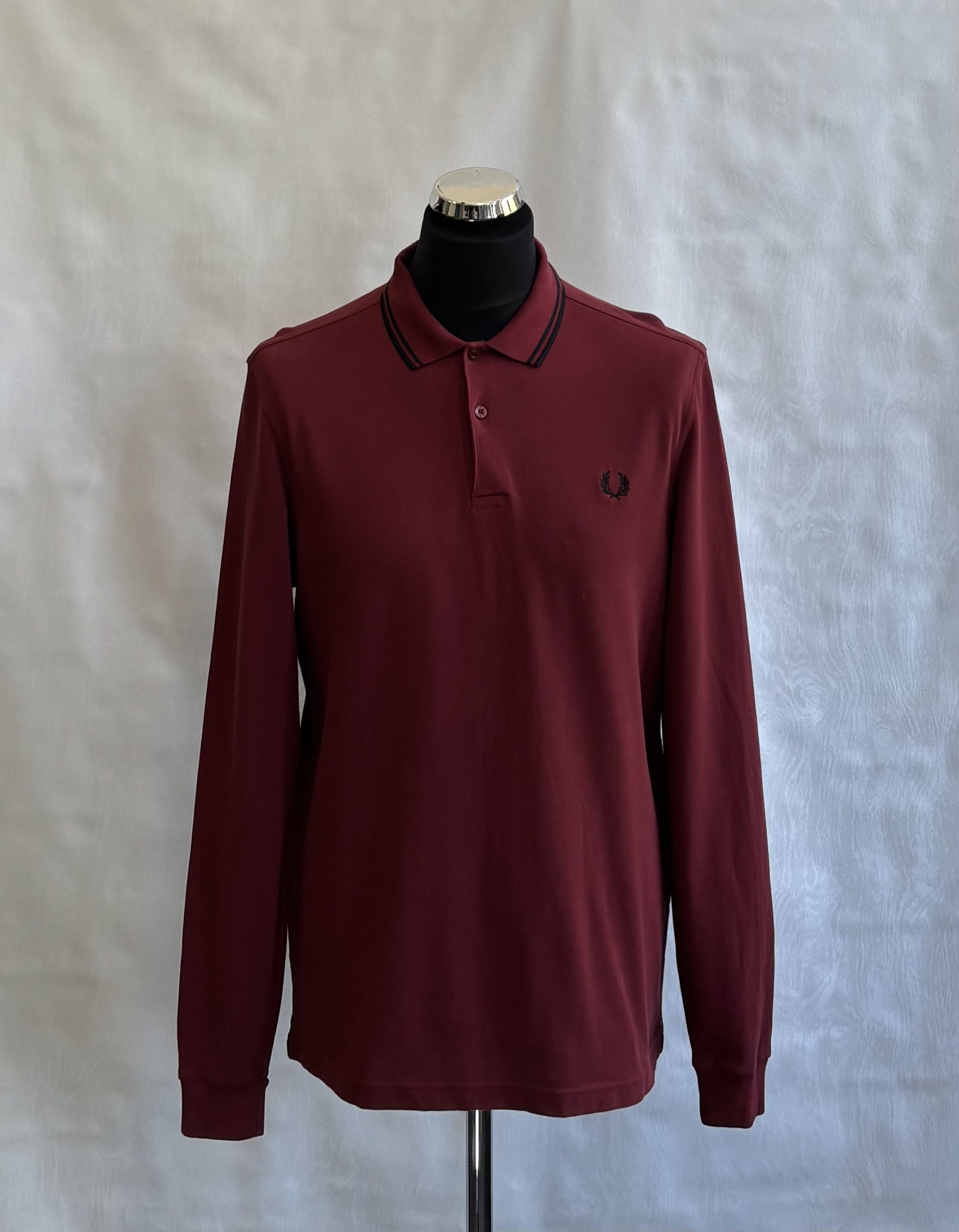 Fred Perry Fred Perry Long Sleeve Polo Shirt Size L Size US L / EU 52-54 / 3 - 1 Thumbnail