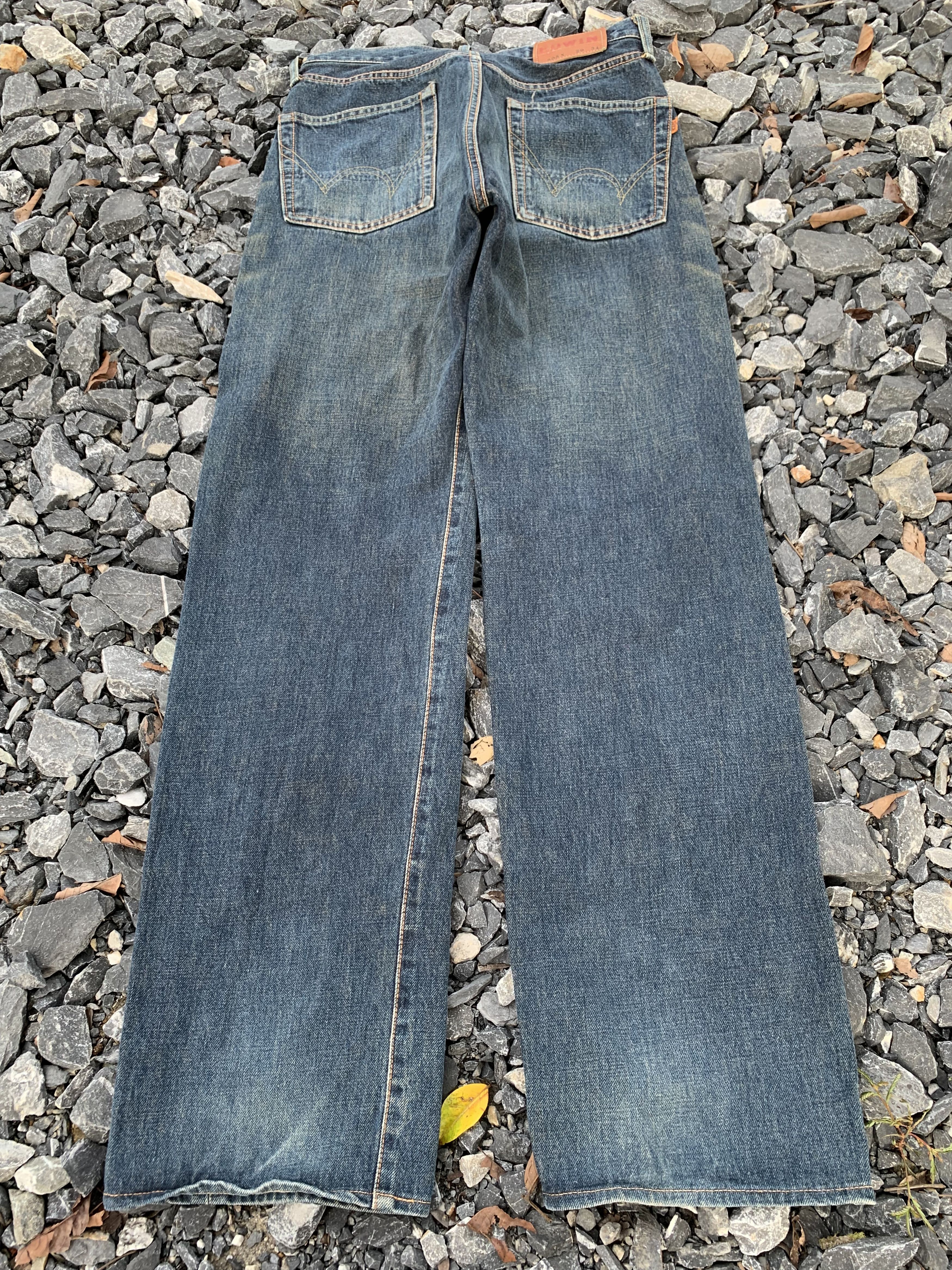 Kapital VINTAGE EDWIN 505X SELVEDGE MUDWASH RUSTY JAPANESE DENIM Size US 28 / EU 44 - 4 Thumbnail
