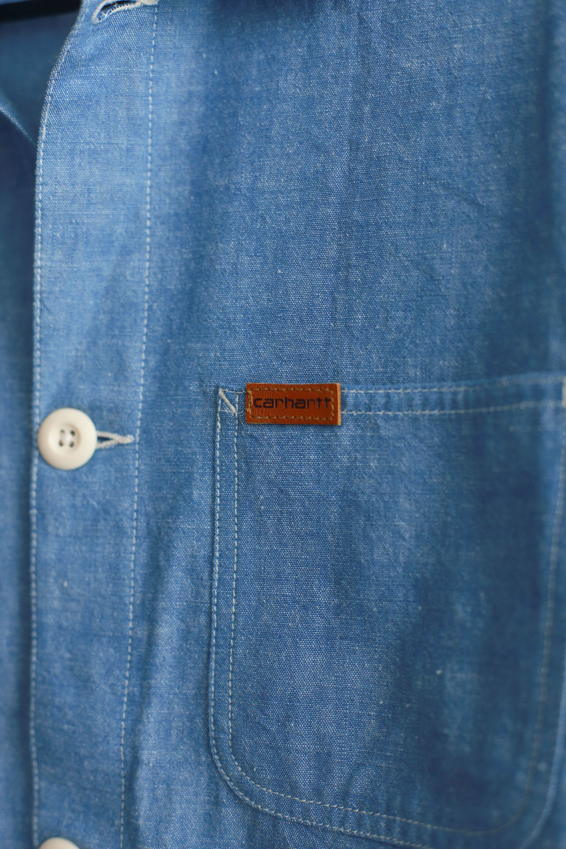 Carhartt Carhartt WIP Mens Cotton Blue Rigid Flynn Jacket Size US M / EU 48-50 / 2 - 4 Thumbnail