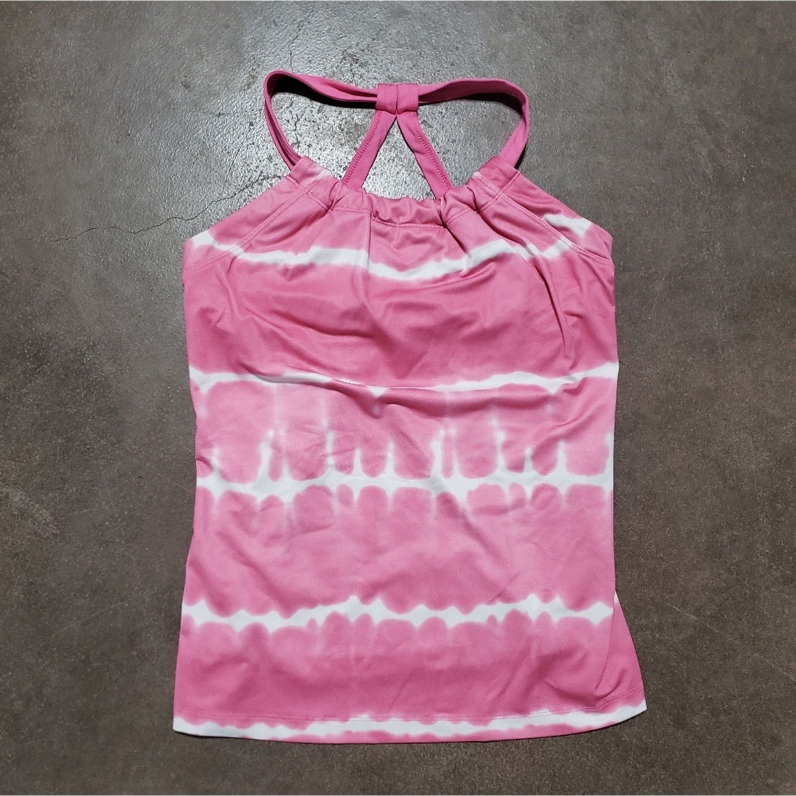 Other Pink Tie Dyed | DANSKIN NOW | Yoga Athletic Tank Size M / US 6-8 / IT 42-44 - 1 Thumbnail