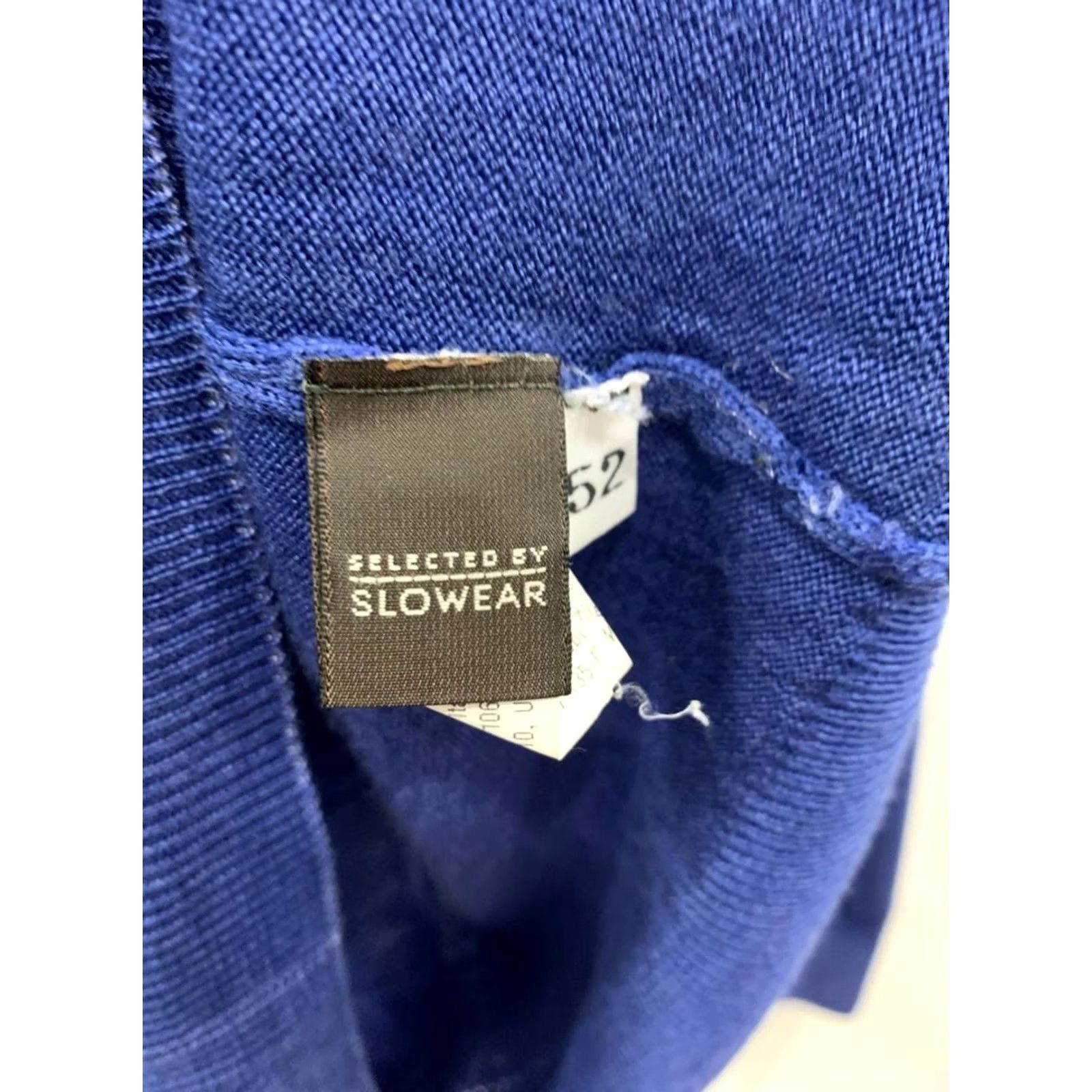 Zanone VINTAGE Zanone Royal Blue Crewneck Sweater Large Adult Wool Slowear Authentic Italian Luxe Pullover Mens Size US L / EU 52-54 / 3 - 4 Thumbnail