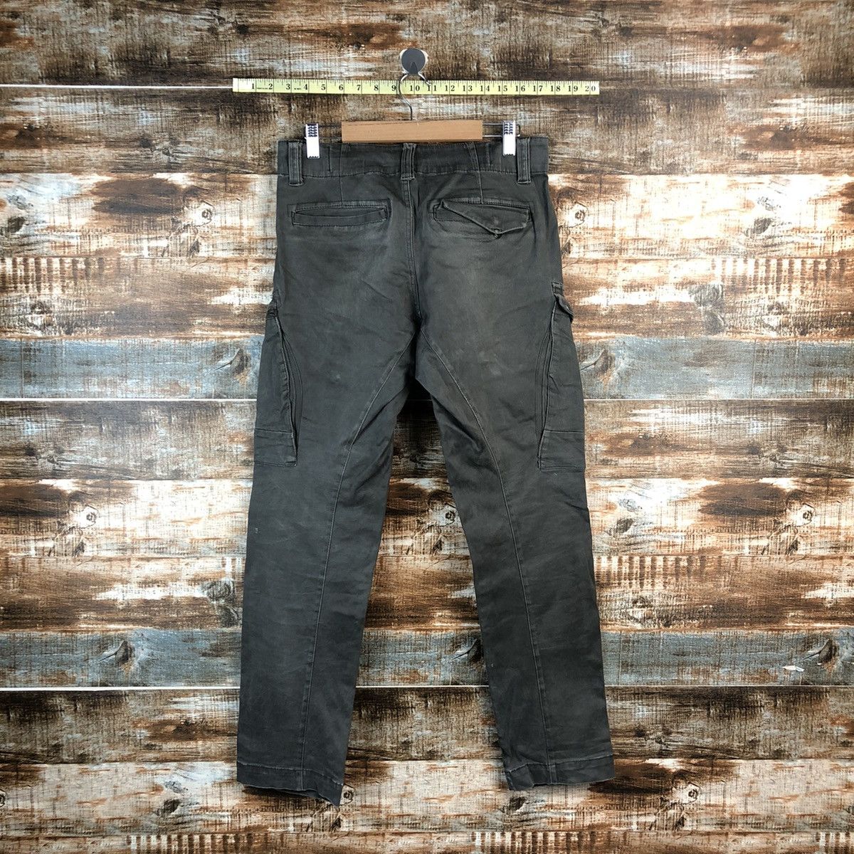 Japanese Brand Japanese Brand Grey Cargo Multipocket Pants #A2537 Size US 30 / EU 46 - 13 Thumbnail