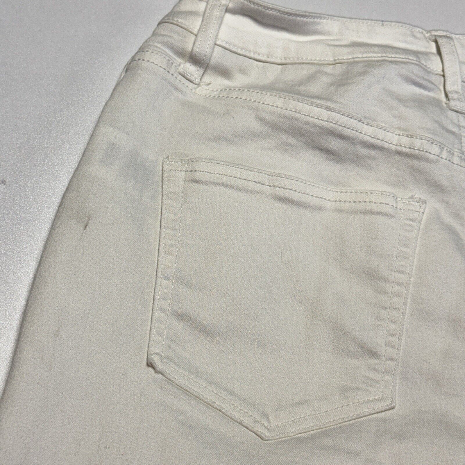 Juicy Couture Juicy Couture Wide Legs Jeans Womens 29 White Y2K Style Size 29" - 6 Thumbnail