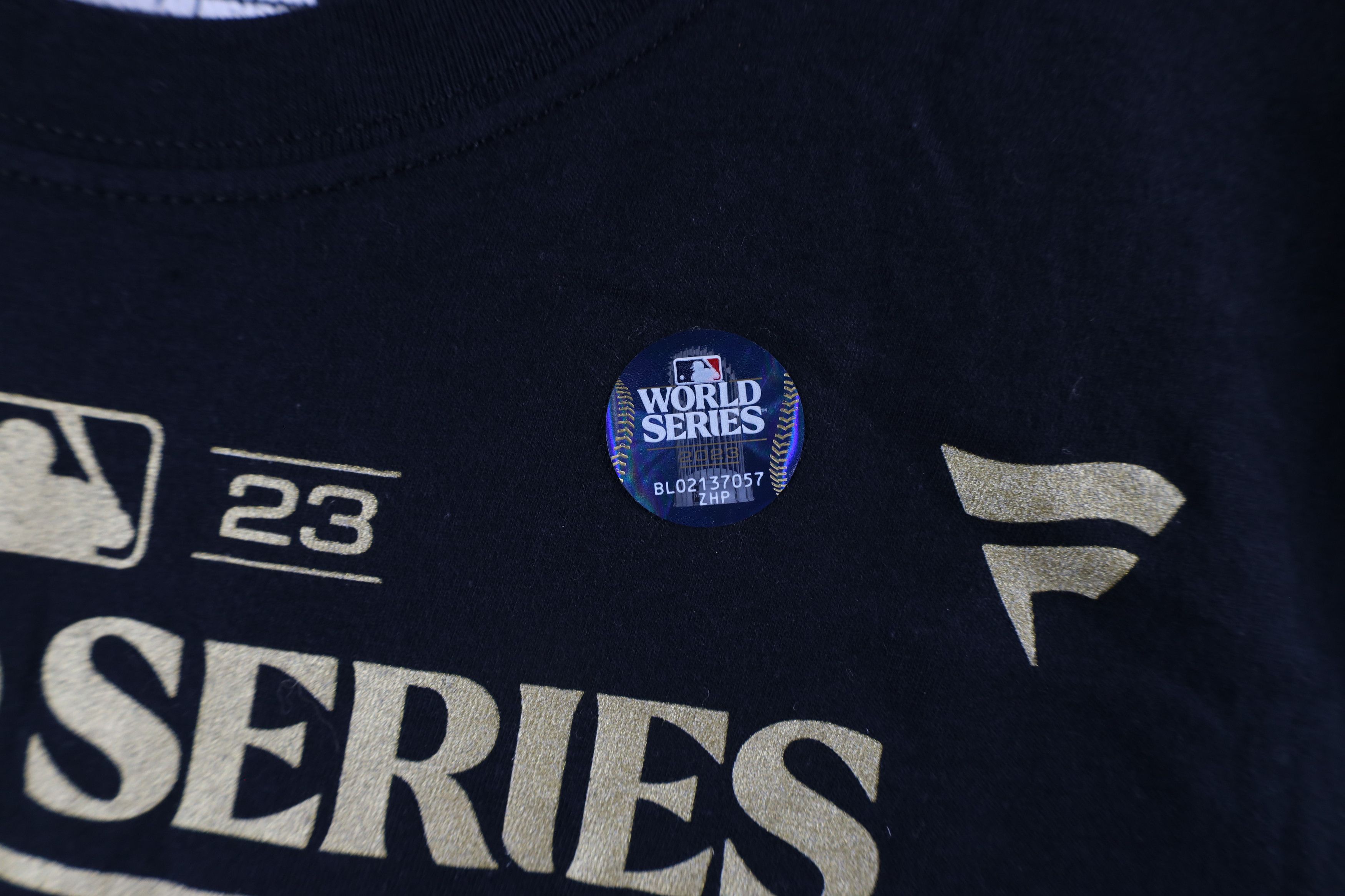 Vintage New Fanatics Series Champs Texas Rangers Long Sleeve T-Shirt Size US M / EU 48-50 / 2 - 5 Thumbnail
