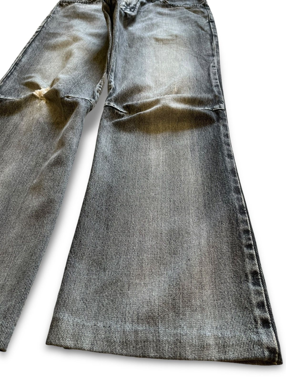 Edwin Vintage Japanese Edwin E Function Distressed Flare Jeans Size US 31 - 7 Thumbnail
