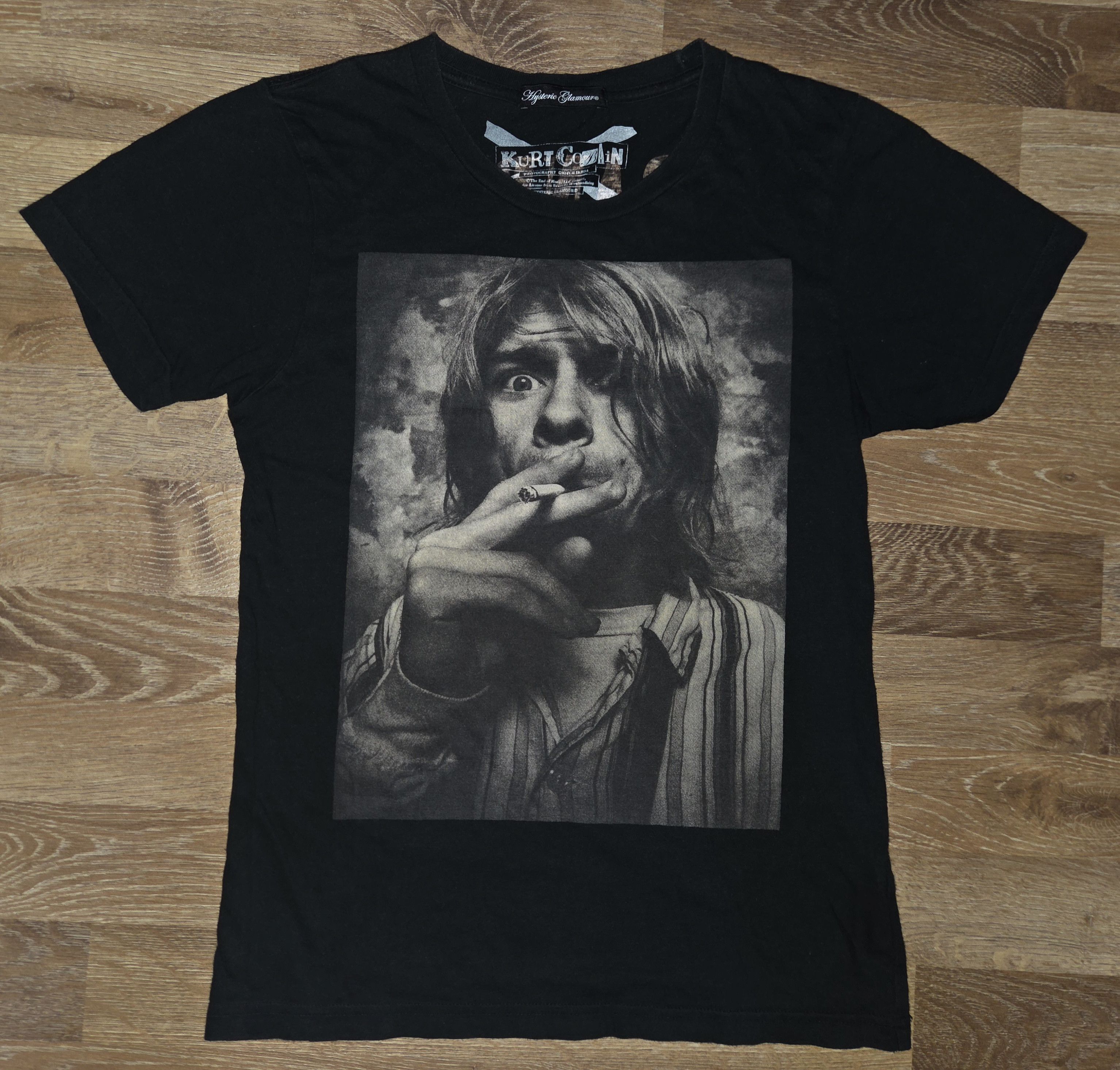 Hysteric Glamour Hysteric Glamour Godfather Grunge Kurt Cobain Photo Tee Size S / US 4 / IT 40 - 1 Thumbnail