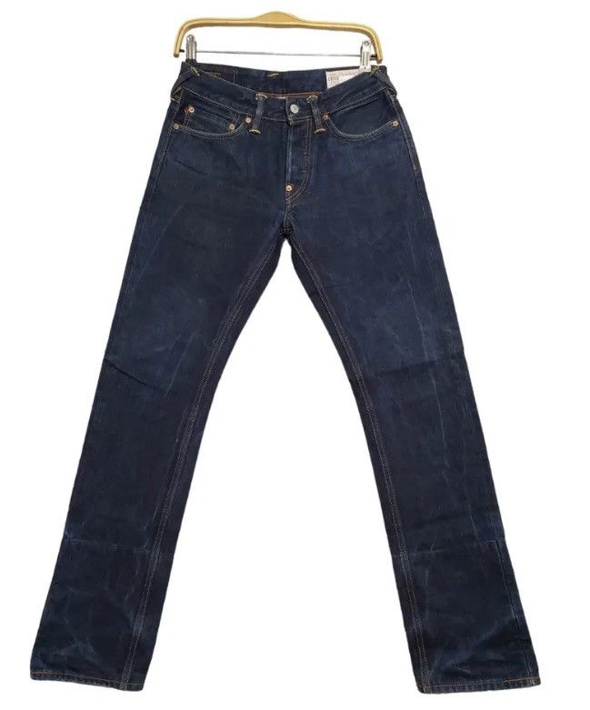 Evisu Jeans denim blu Evisu Osaka Giappone da uomo Size US 28 / EU 44 - 8 Thumbnail