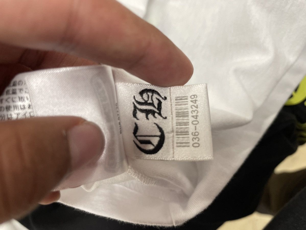Chrome Hearts Chrome Hearts Purple Script Logo Tee White Size US L / EU 52-54 / 3 - 11 Thumbnail