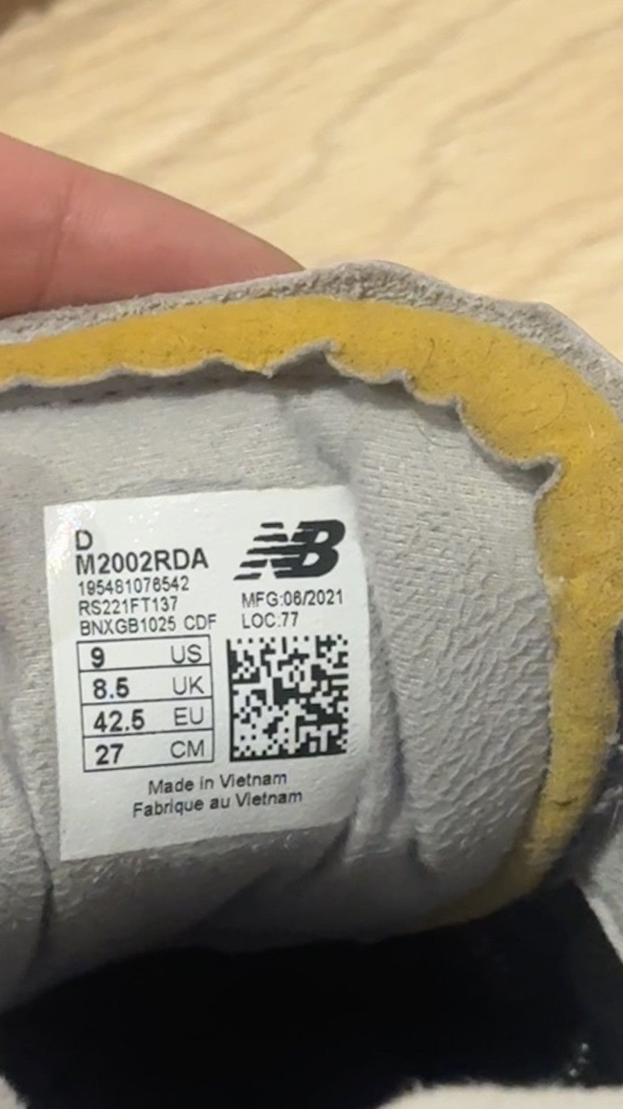 New Balance New Balance 2002R Protection Pack Grey Size US 9 / EU 42 - 7 Thumbnail