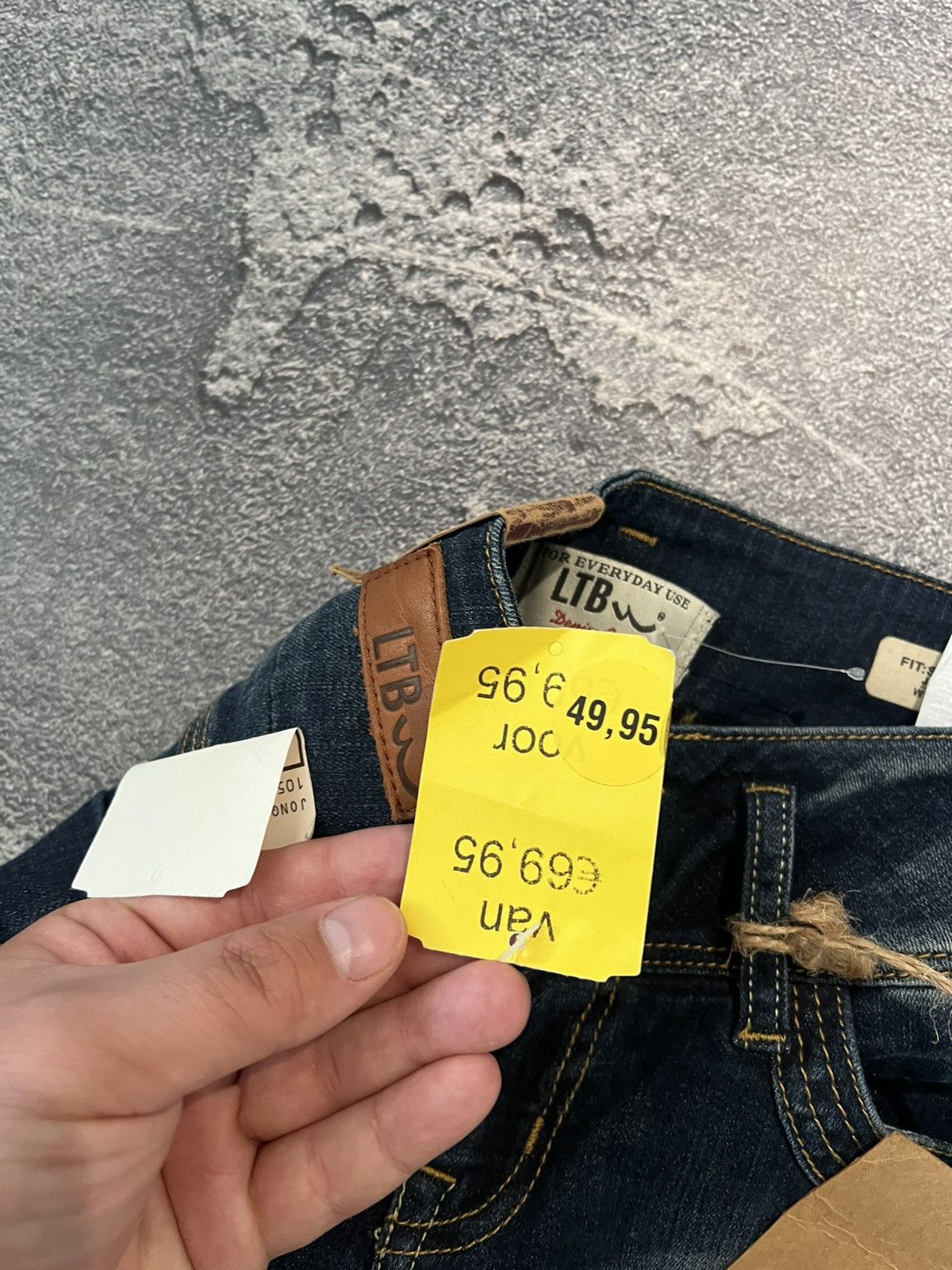 Vintage RARE Vintage LTB Skinny Underground Jeans Size US 27 - 8 Thumbnail