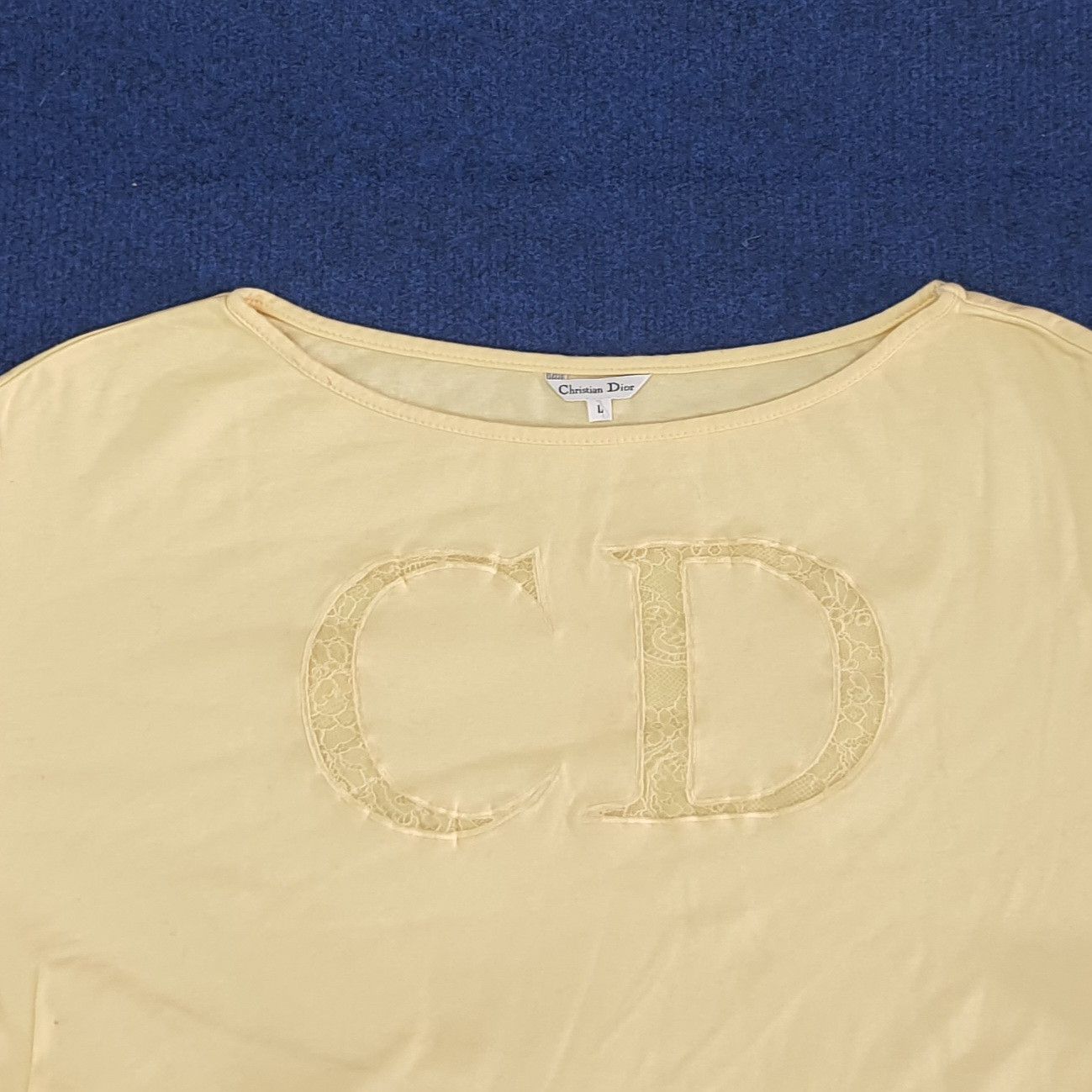 Christian Dior Monsieur Vintage Christian Dior Designer Tshirt C249N42 Size L / US 10 / IT 46 - 2 Thumbnail