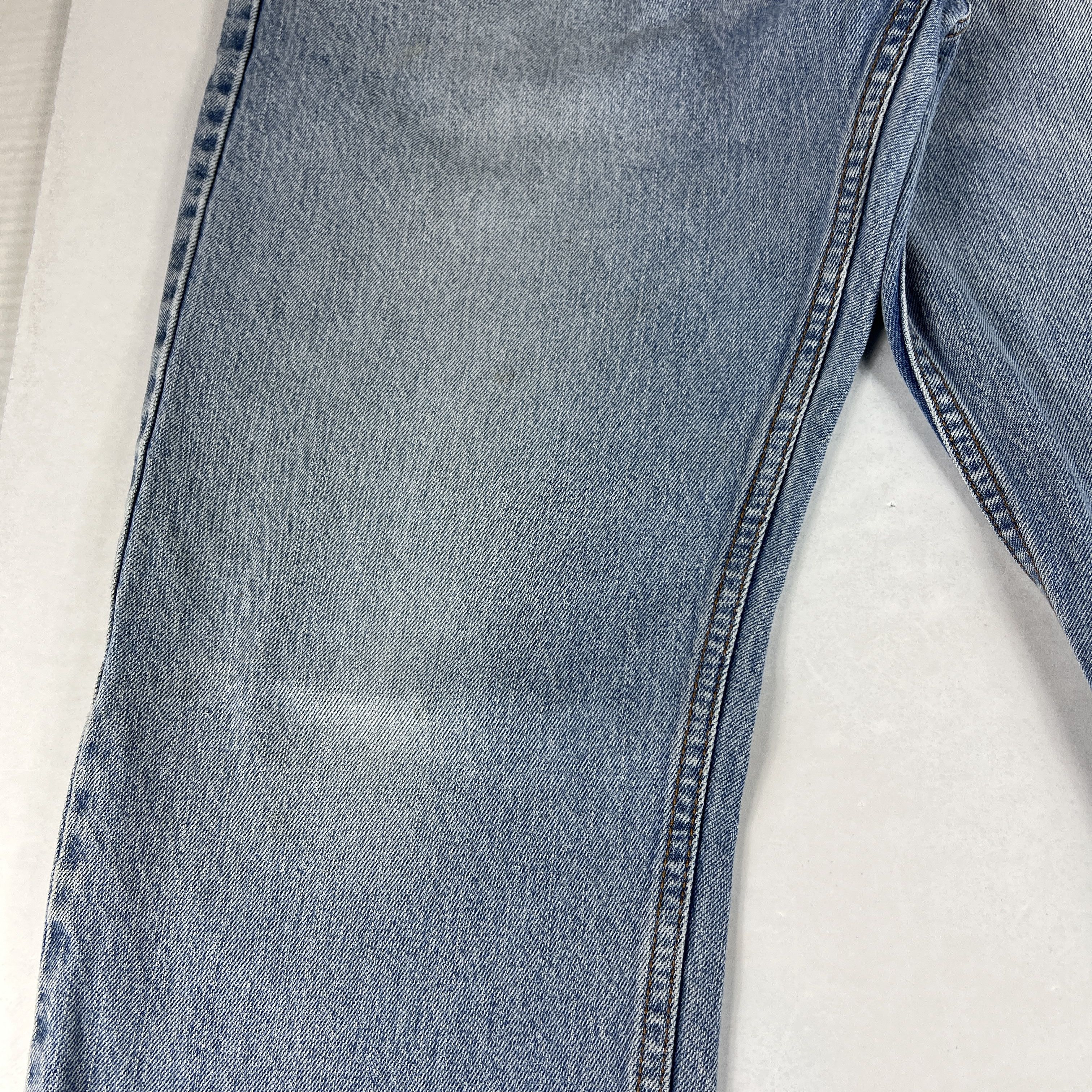 Levi's × Vintage Y2K Levi's Jeans 505 Straight Blue Faded Cotton Denim Size US 34 / EU 50 - 4 Thumbnail