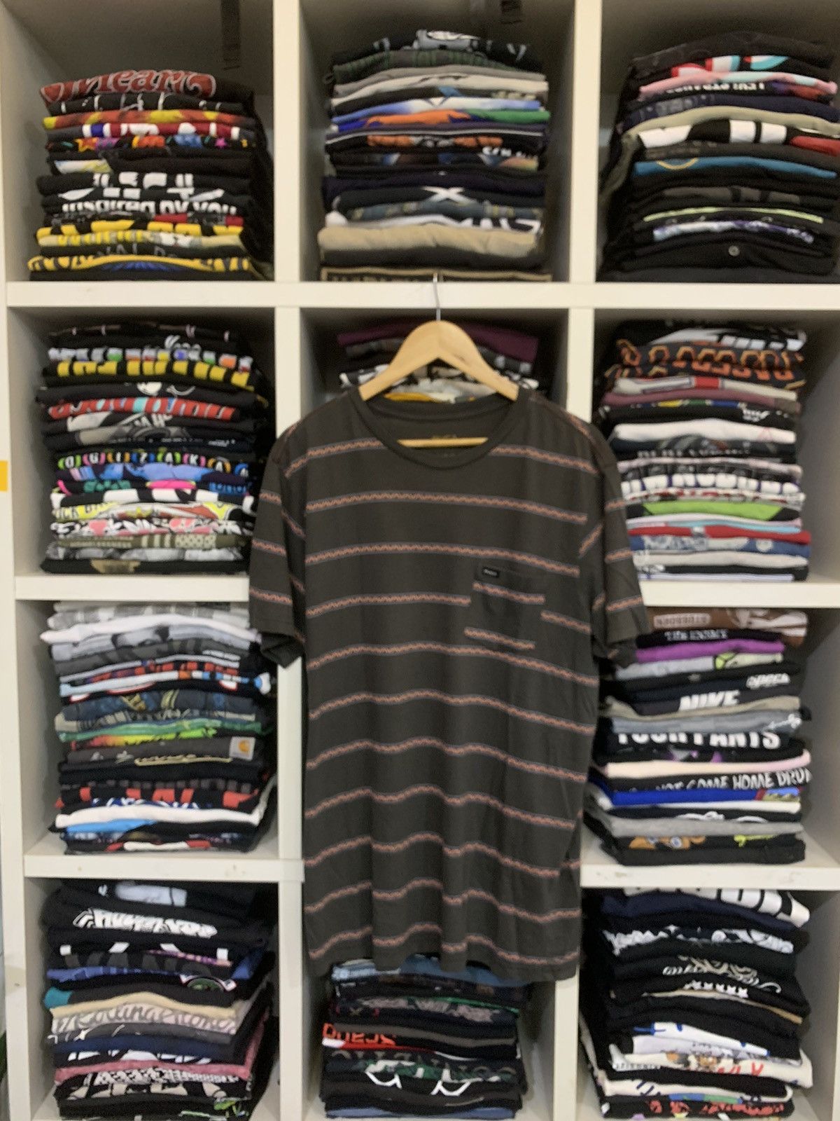 RVCA × Vintage Rvca Stripe Tee Size US L / EU 52-54 / 3 - 2 Thumbnail