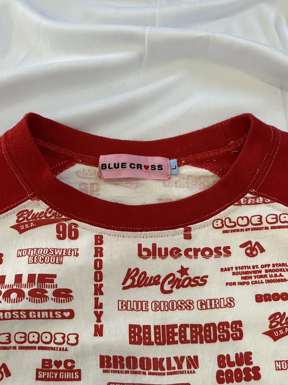 Hysteric Glamour × Japanese Brand blue croos tshirts hysteric style Size US S / EU 44-46 / 1 - 3 Thumbnail