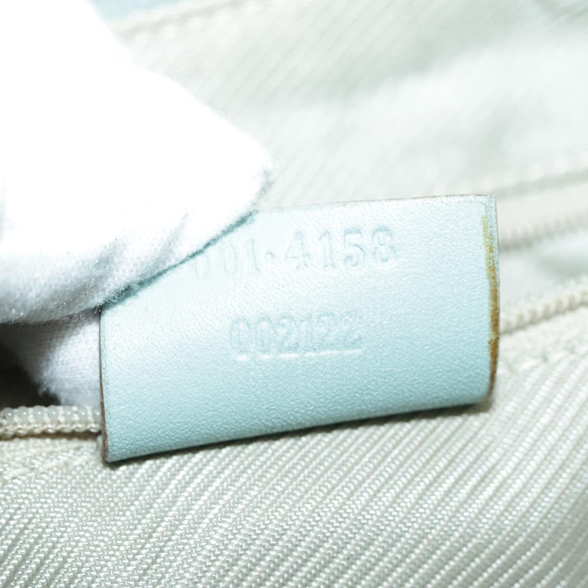 Gucci GUCCI Shoulder Bag Suede Blue Gold 001 001 Size ONE SIZE - 12 Thumbnail