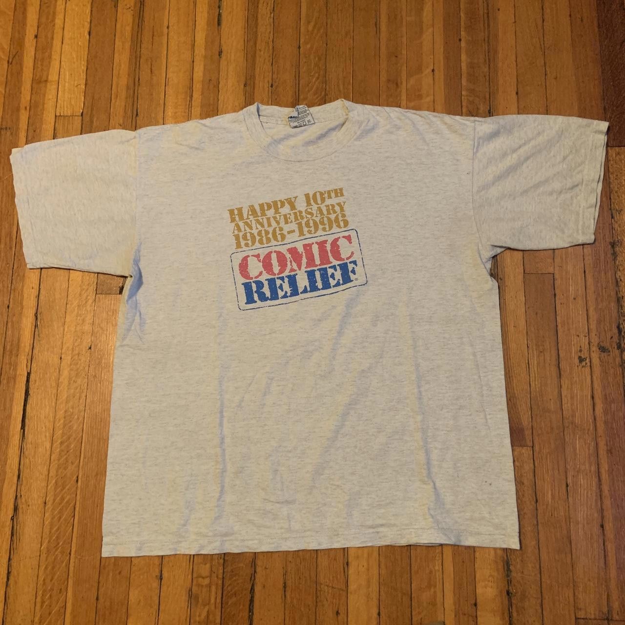 Designer Vintage Hbo Comic Relief 10th Anniversary T Shirt 1996 XL Size US XL / EU 56 / 4 - 2 Thumbnail