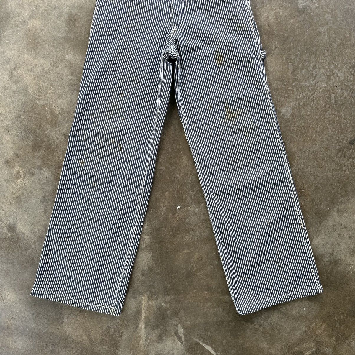 Japanese Brand Vintage Japanese Rusty Japan Stripe Trouser Flare Pant Size 25" / US 0 / IT 36 - 2 Thumbnail