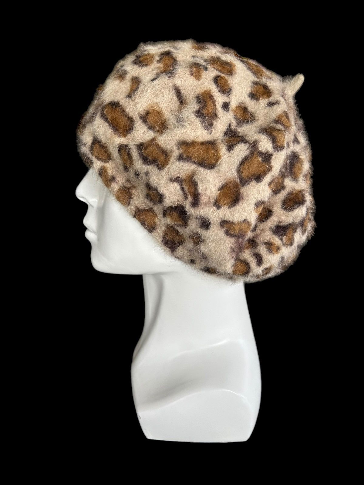 Japanese Brand × Kapital × Vintage Leopard Japanese Brand Fur big Hats Rare🎌☠️☠️ Size ONE SIZE - 2 Thumbnail