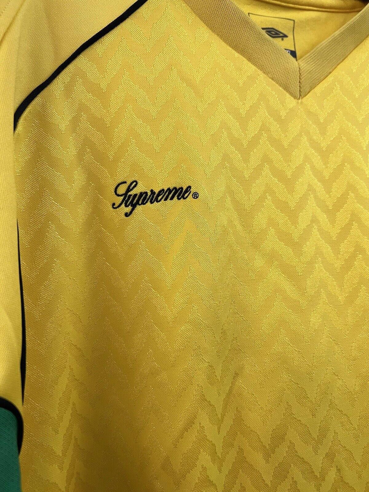 Supreme SS05 Supreme Umbro Arabic Logo Soccer Jersey L Size US L / EU 52-54 / 3 - 4 Thumbnail