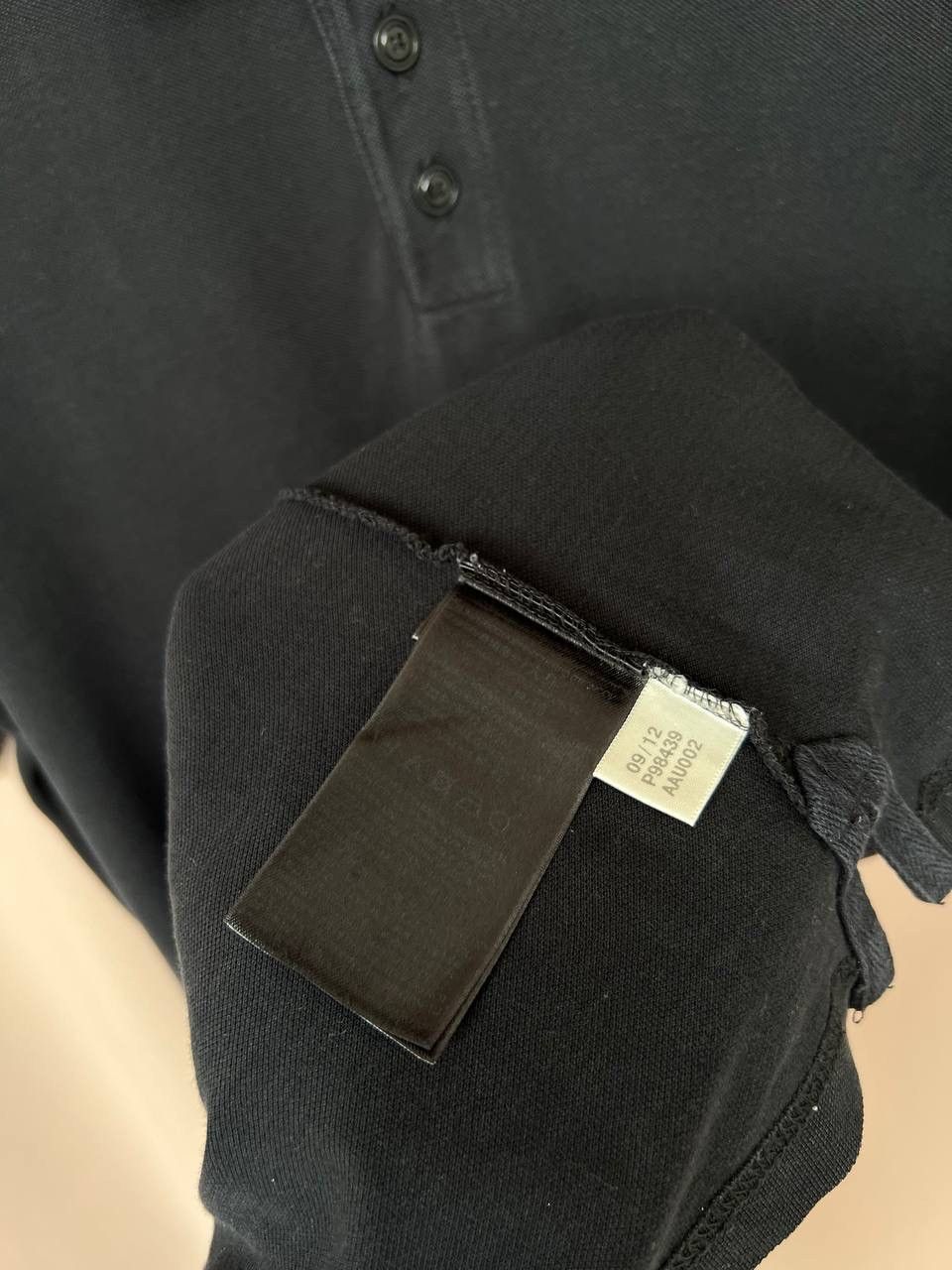 Yohji Yamamoto Y-3 Yohji Yamamoto Polo Shirt Mens Size M/L Sleeve Logo Size US L / EU 52-54 / 3 - 12 Thumbnail