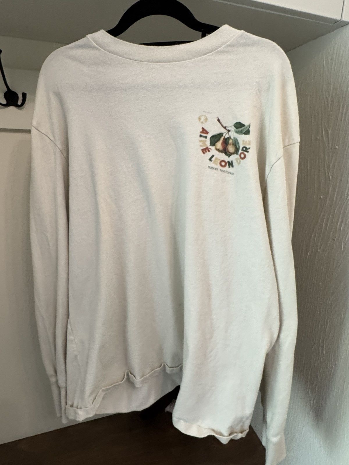 Aime Leon Dore FW21 Pear Graphic Tee Size US XL / EU 56 / 4 - 1 Thumbnail
