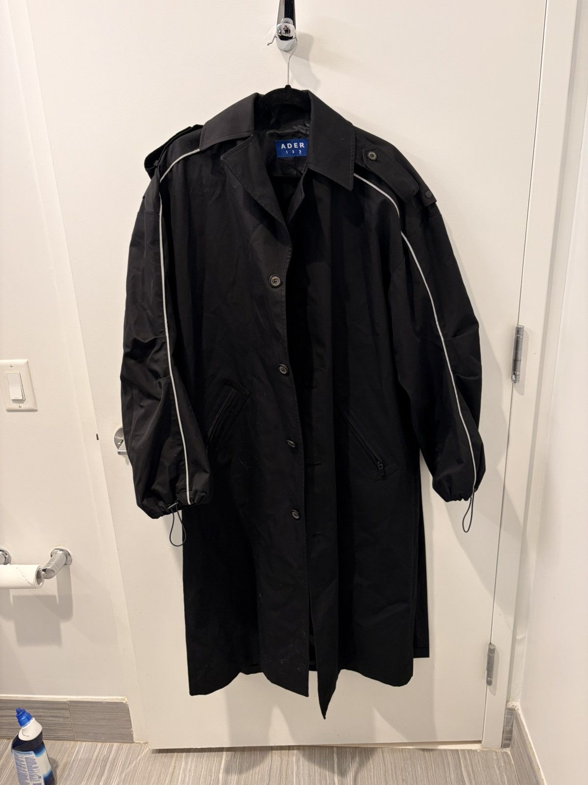 Ader Error ADER error Manteau Single Coat – Black – Size 3 – Pre-Owned Size US XL / EU 56 / 4 - 5 Thumbnail