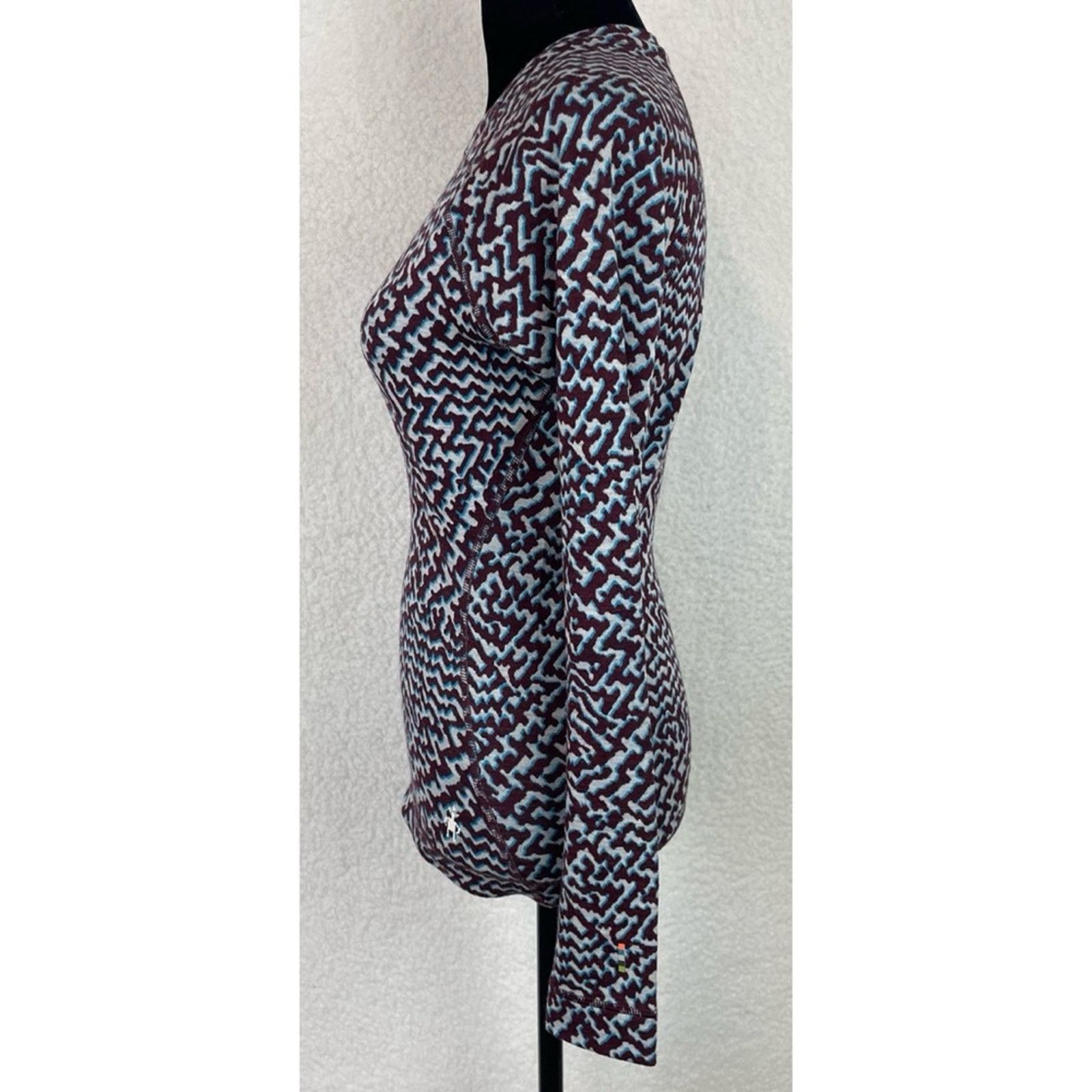 Smartwool SMARTWOOL • Thermal Merino 250 Long Sleeve Crew Base Layer Size XS / US 0-2 / IT 36-38 - 6 Thumbnail