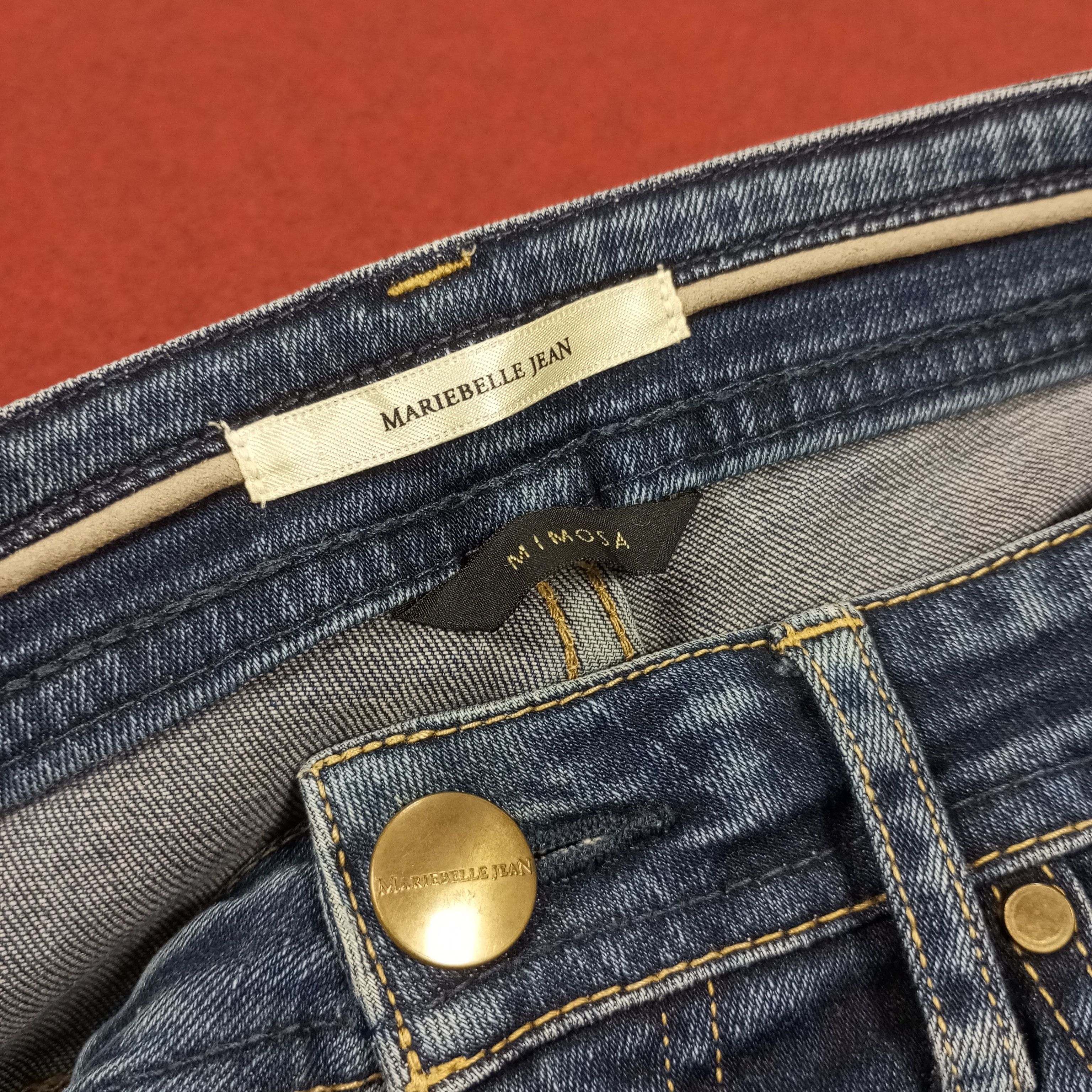 Japanese Brand × Vintage Mariebelle Jean Streetwear Distressed Jeans Size 30" / US 8 / IT 44 - 13 Thumbnail
