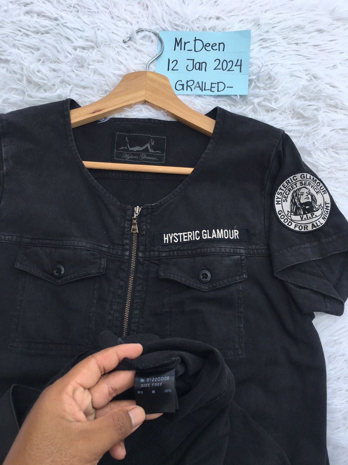 Hysteric Glamour Rare Vintage Hysteric Glamour Buttons Up Shirt Size S / US 4 / IT 40 - 19 Thumbnail