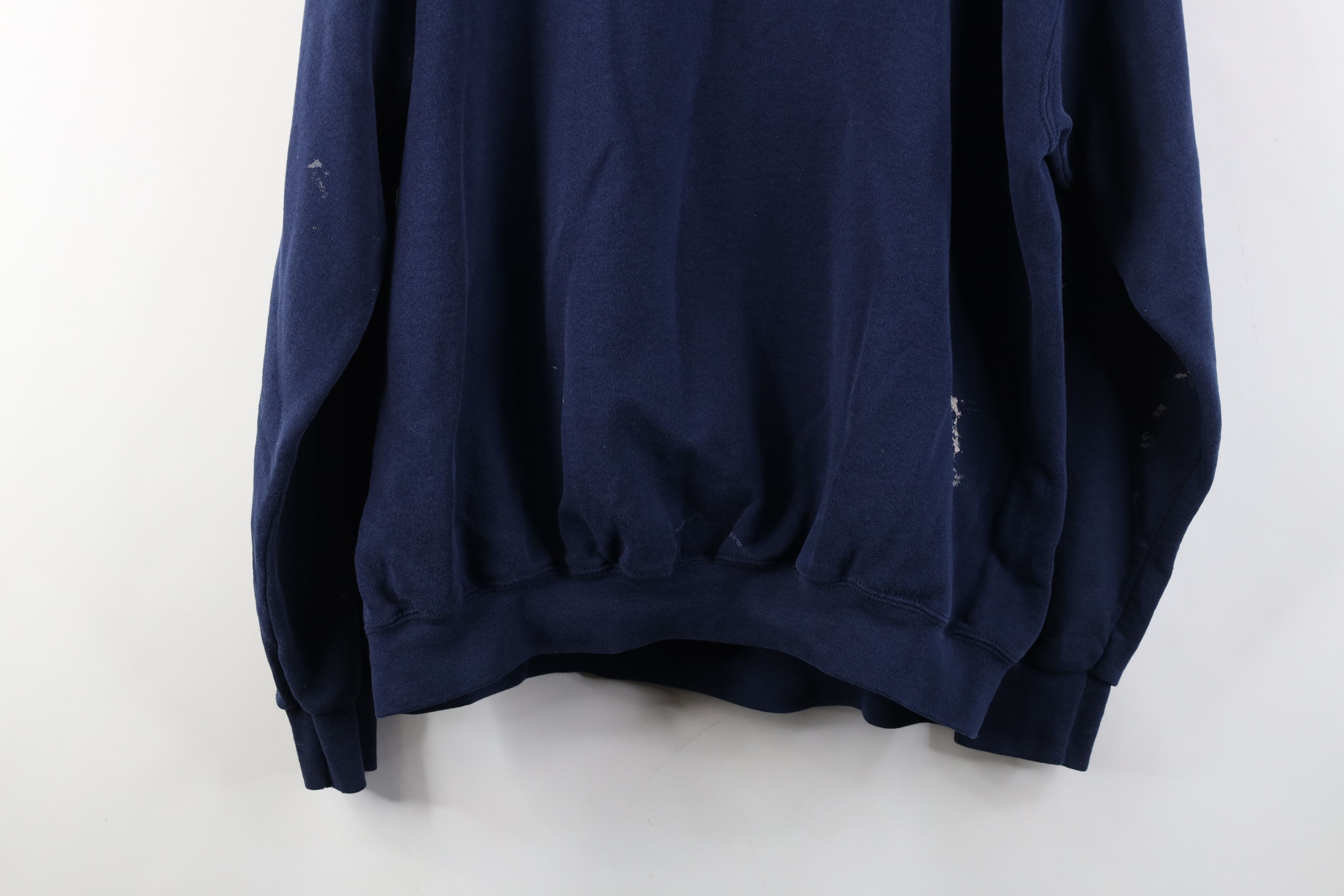 Vintage Vintage 90s Streetwear Spell Toledo Rowing Sweatshirt Blue Size US XL / EU 56 / 4 - 15 Thumbnail
