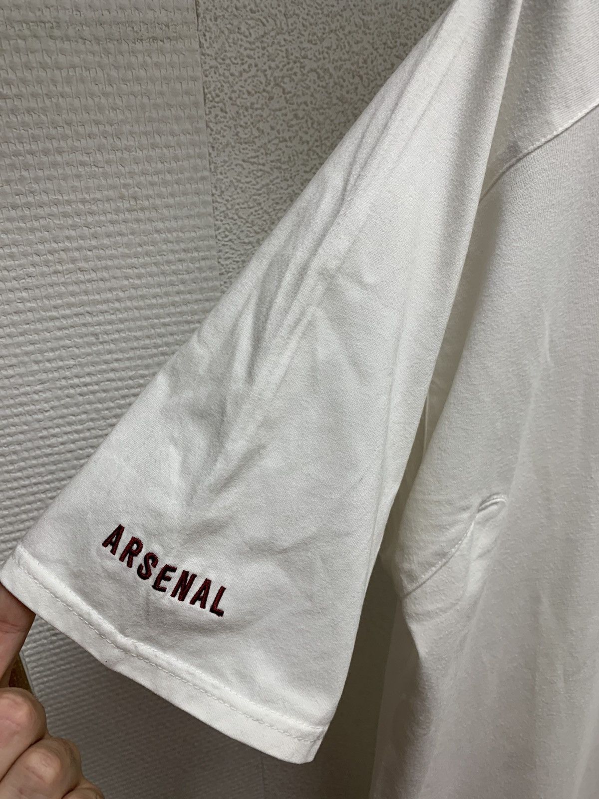 Nike Arsenal Nike O2 vintage white Polo Xl size Size US XL / EU 56 / 4 - 3 Thumbnail
