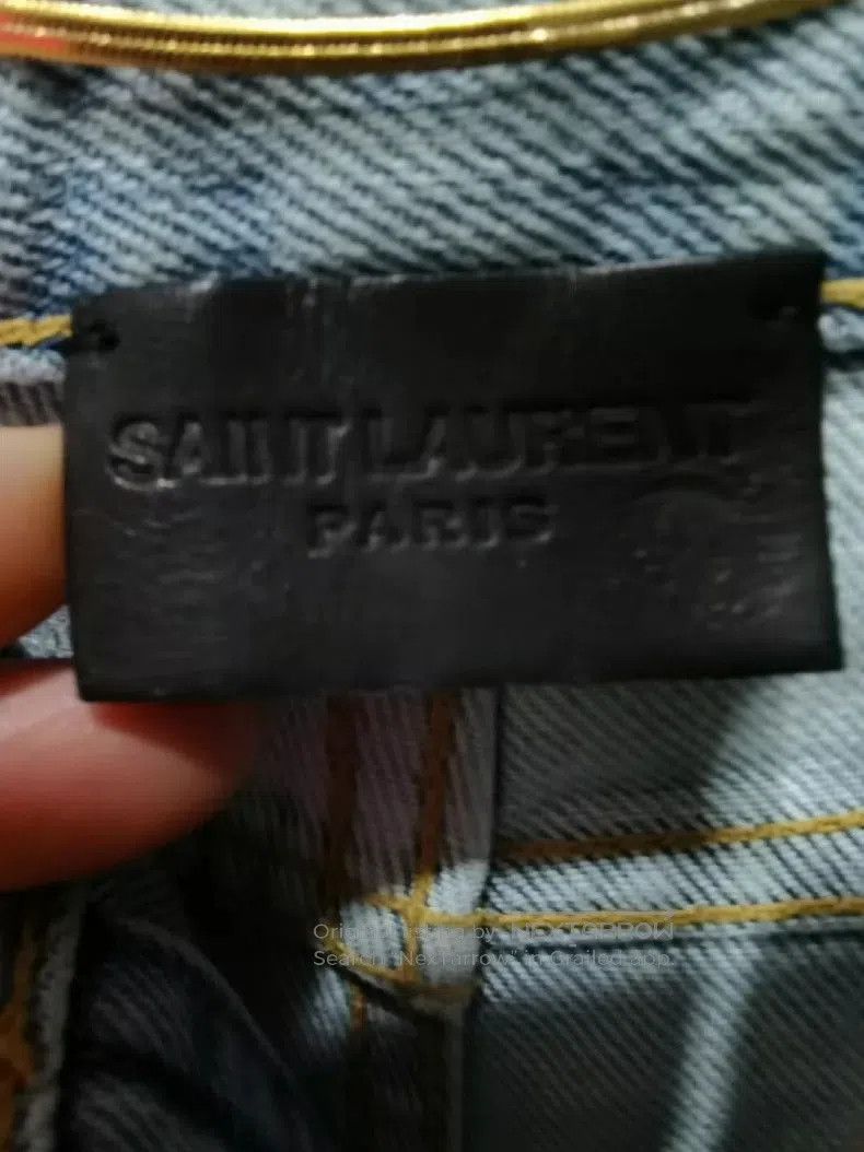 Saint Laurent Paris Saint Laurent Classic Blue Denim Jeans. Size US 27 - 5 Thumbnail