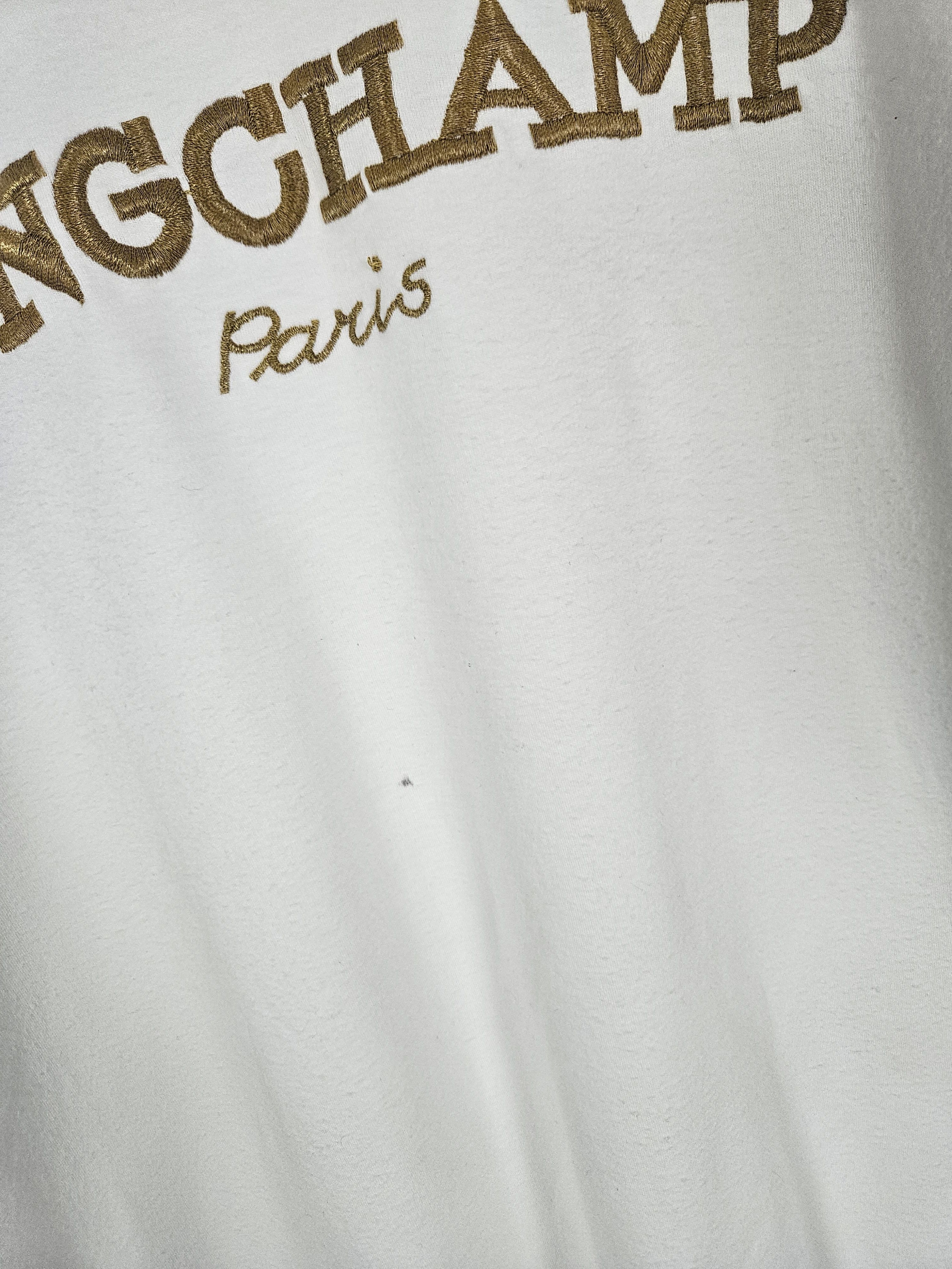 Longchamp Vintage Longchamp Paris Embroidery Tee shirt Size US S / EU 44-46 / 1 - 6 Thumbnail