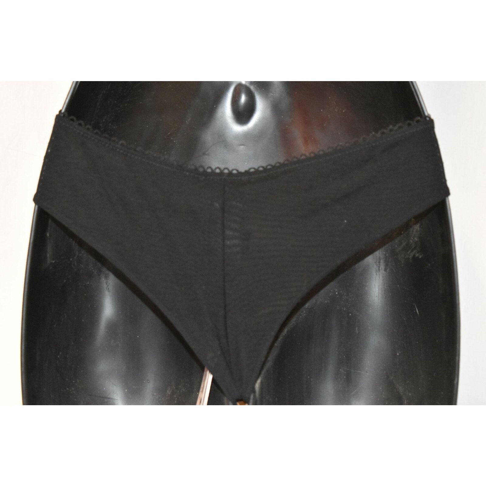 Dolce & Gabbana NWT DOLCE GABBANA BLACK LEOPARD ROSE BOW LOGO UNDERWEAR M Size ONE SIZE - 2 Thumbnail