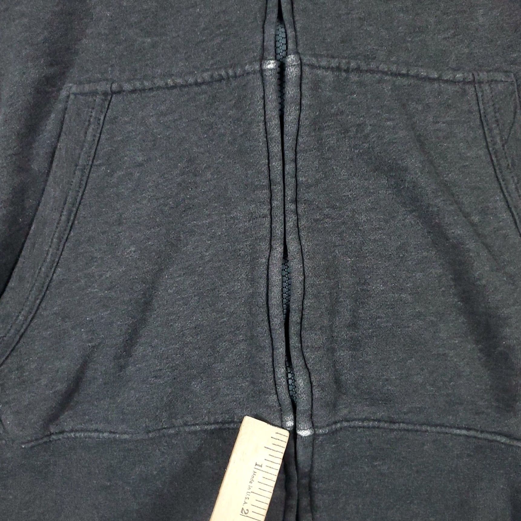 Tommy Hilfiger Tommy Hilfiger Hoodie Mens XL Gray Full Zip Sweatshirt Classic Preppy Size US XL / EU 56 / 4 - 4 Thumbnail