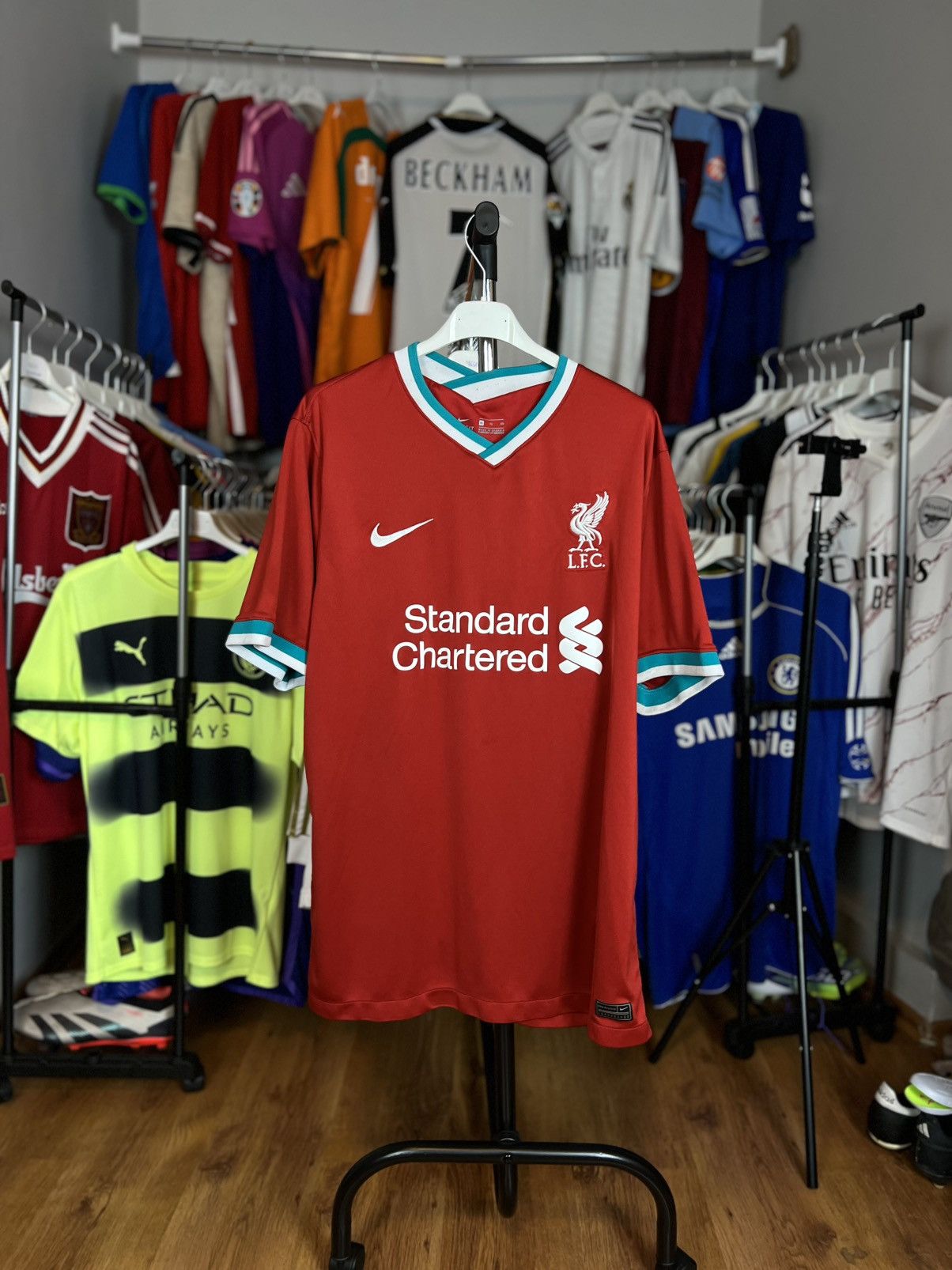 Nike Soccer Jersey Nike Liverpool 2020/21 Naby Keita #8 Size US XL / EU 56 / 4 - 2 Thumbnail