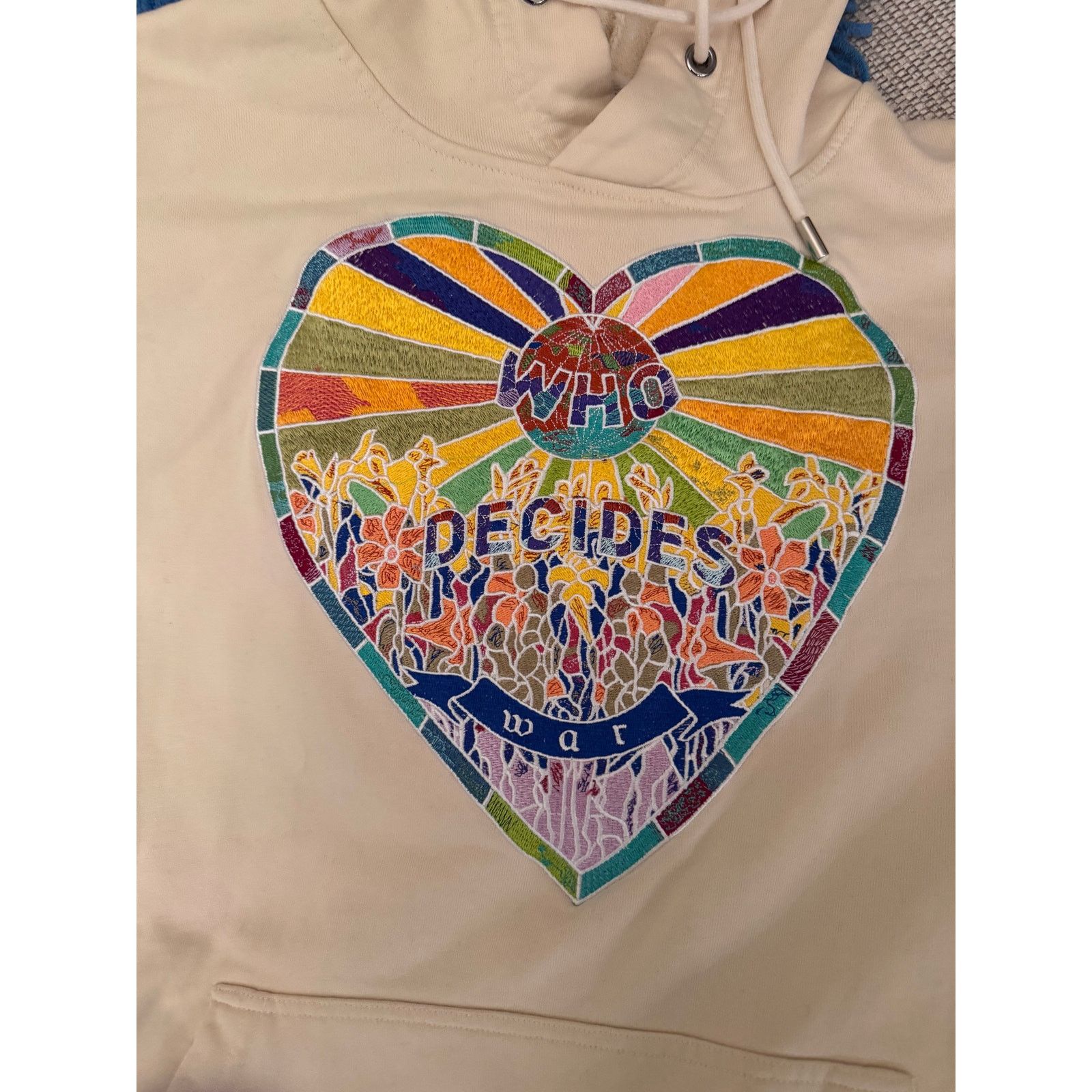 Who Decides War Men's Who Decides War by EV Bravado Oversized Hoodie Size L Size US L / EU 52-54 / 3 - 3 Thumbnail
