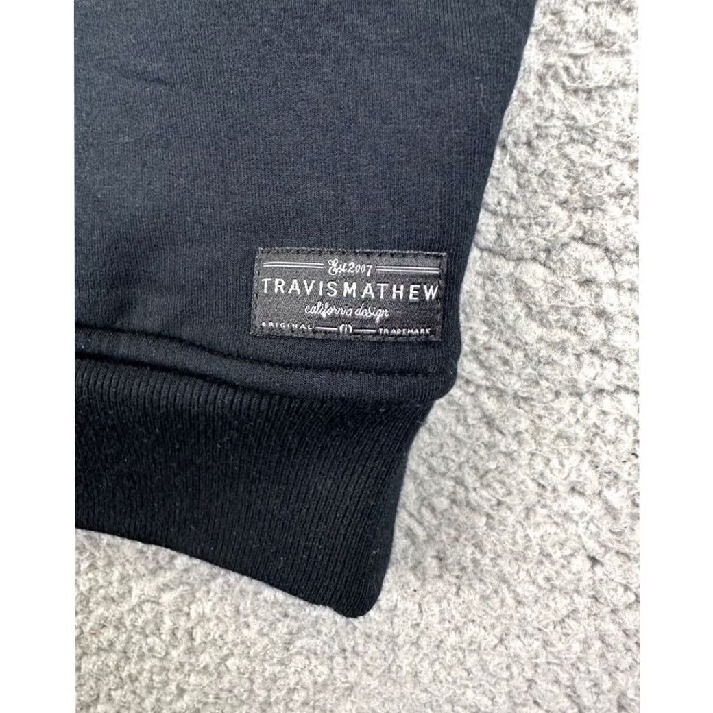 TravisMathew Travis Mathew Sweater Adult 2XL Black 1/4 Zip Pullover Men Size US XXL / EU 58 / 5 - 7 Thumbnail