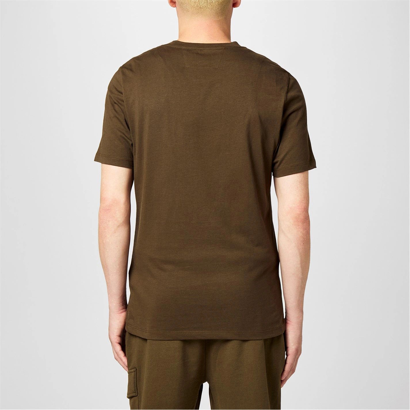 C.P. Company o1g2r1mq0426 Block Logo Regular Fit T-Shirt in Green Size US XS / EU 42 / 0 - 4 Thumbnail