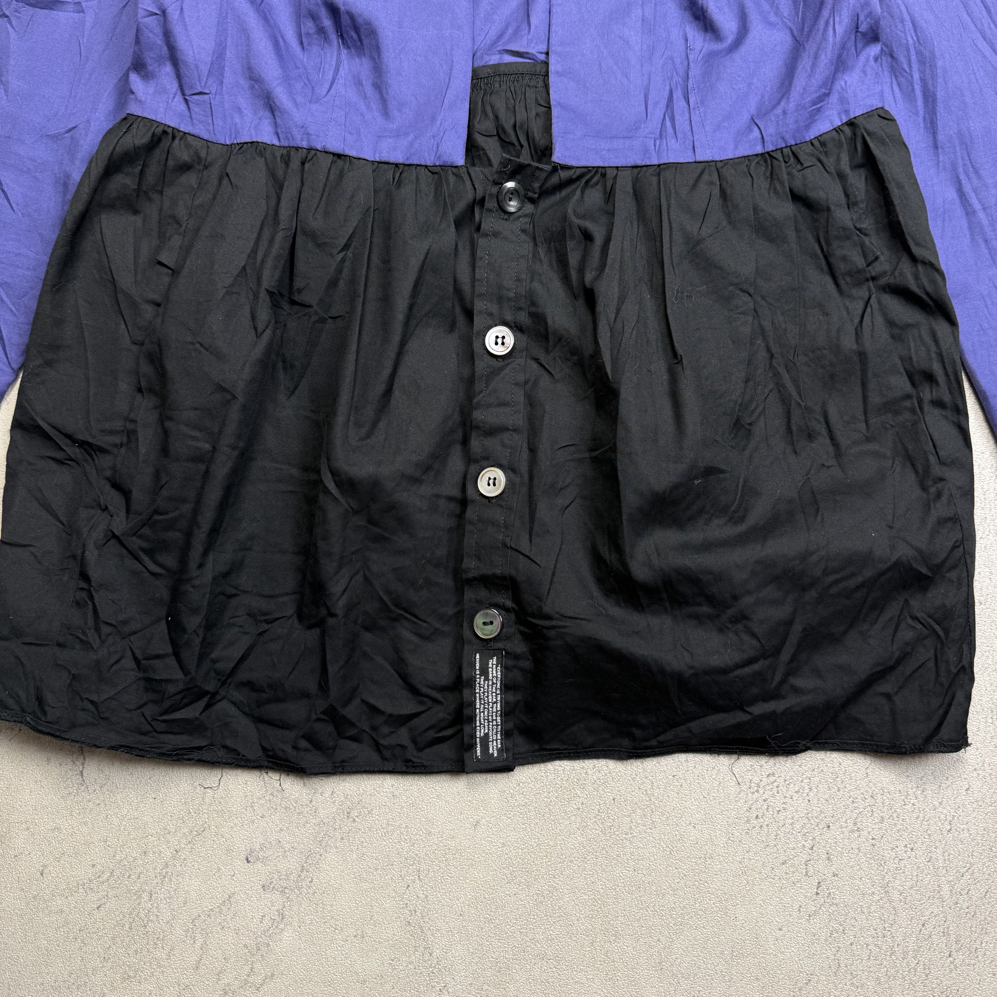 Undercover Undercover "FUCK" Panelled Shirt Size XS / US 0-2 / IT 36-38 - 3 Thumbnail